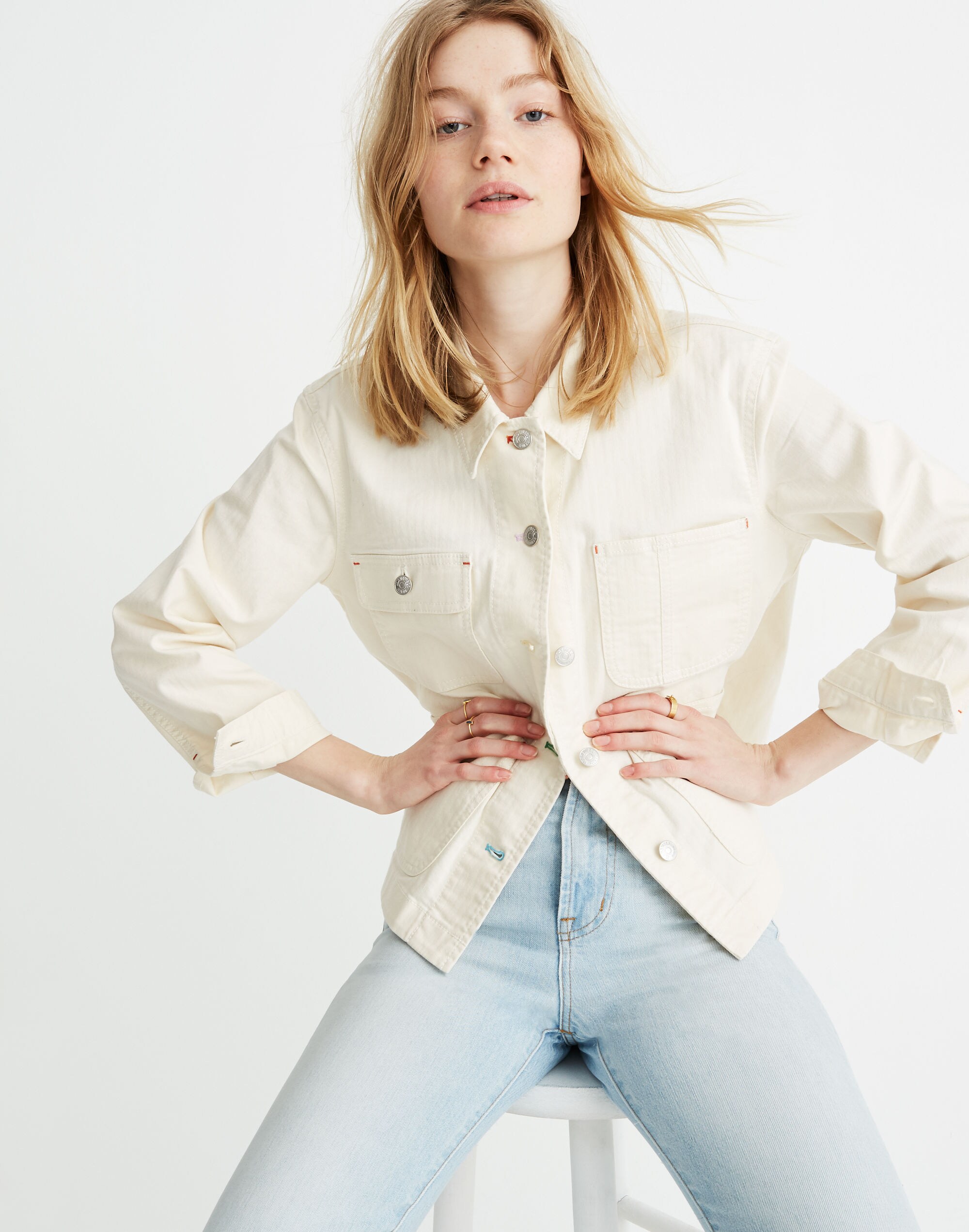 Cropped Chore Jacket