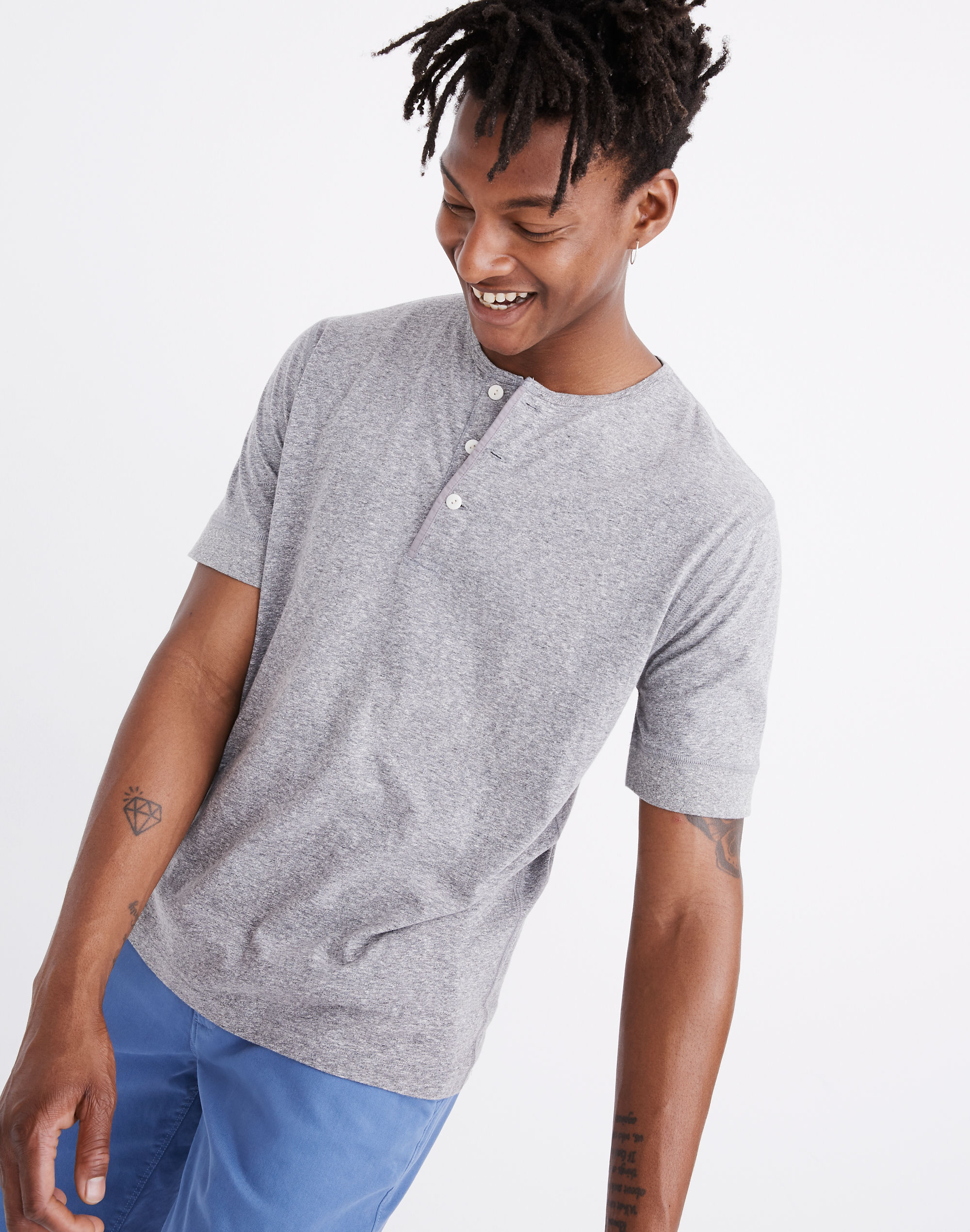 Henley Short-Sleeve Tee