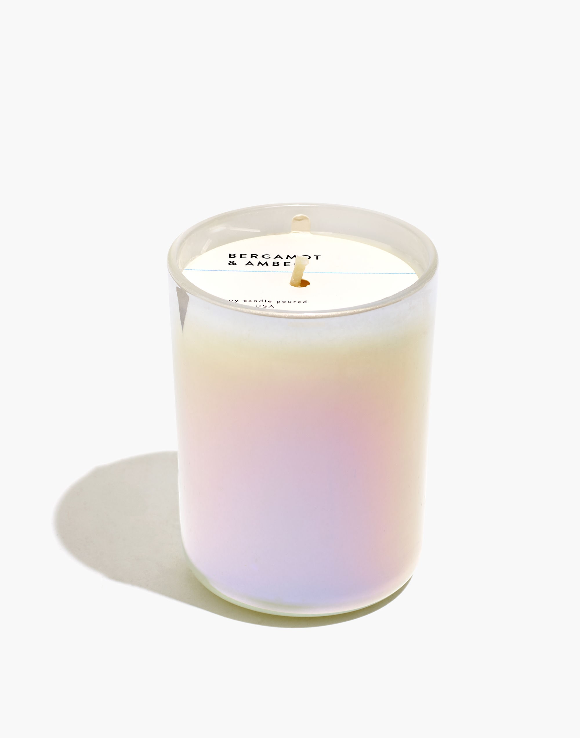 Holographic Glass Tumbler Candle