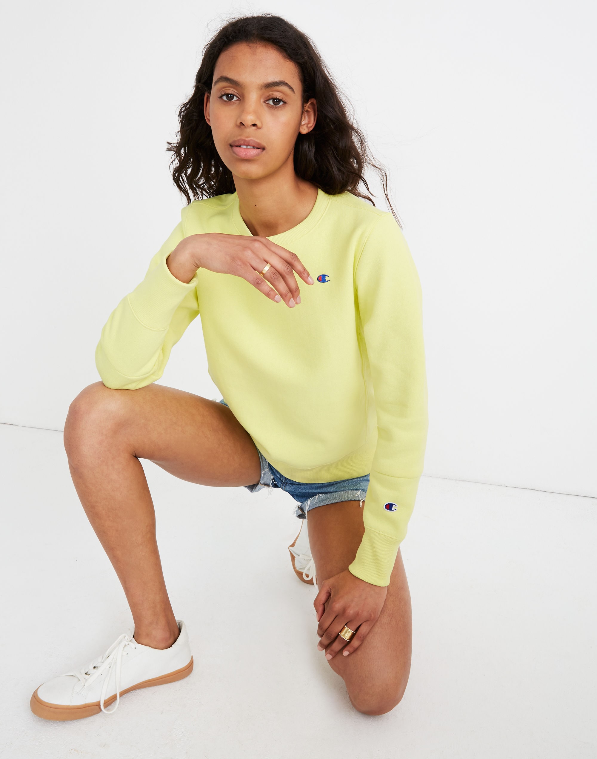 champion&reg; crewneck sweatshirt