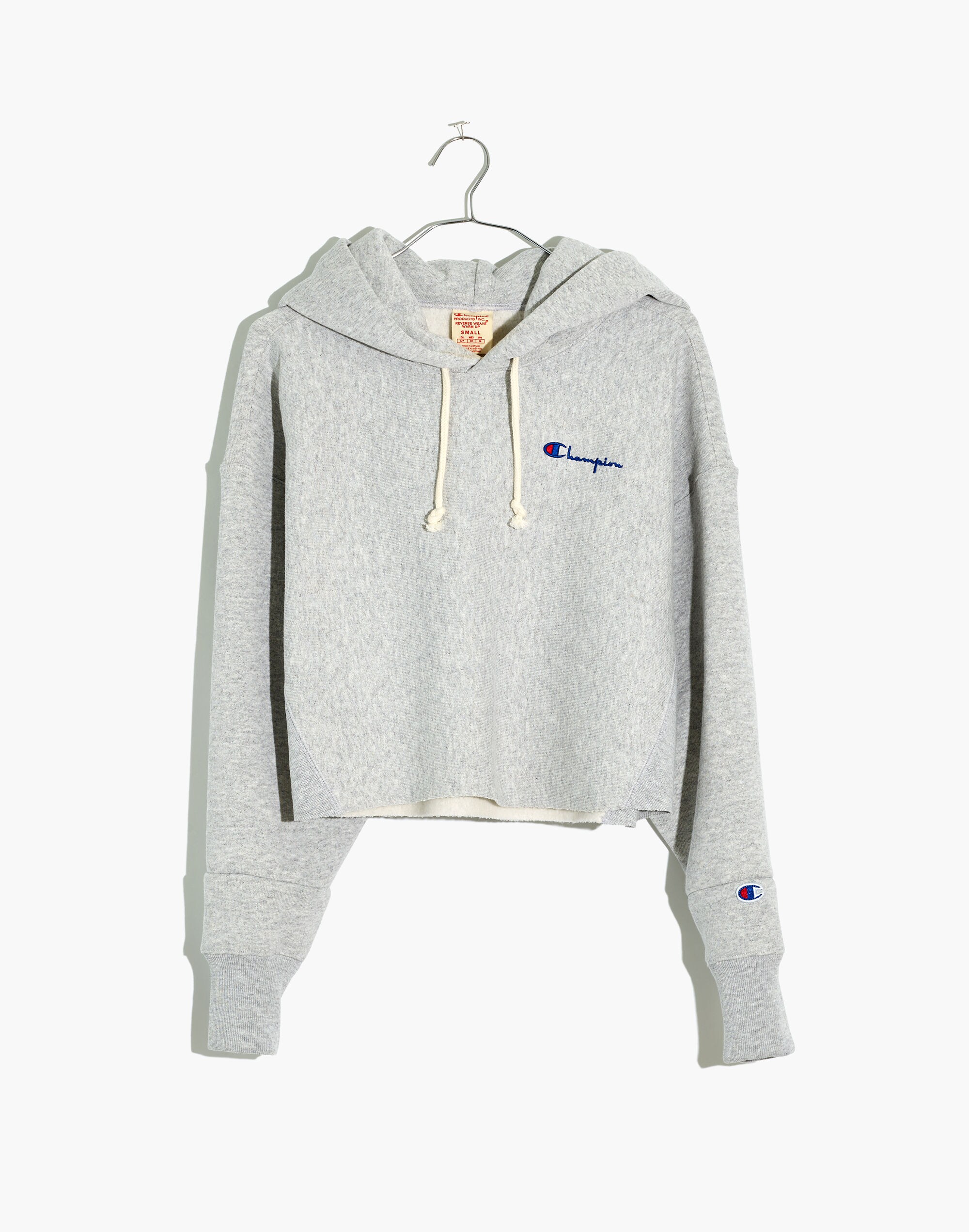 Champion&reg; Cropped Hooded Sweatshirt