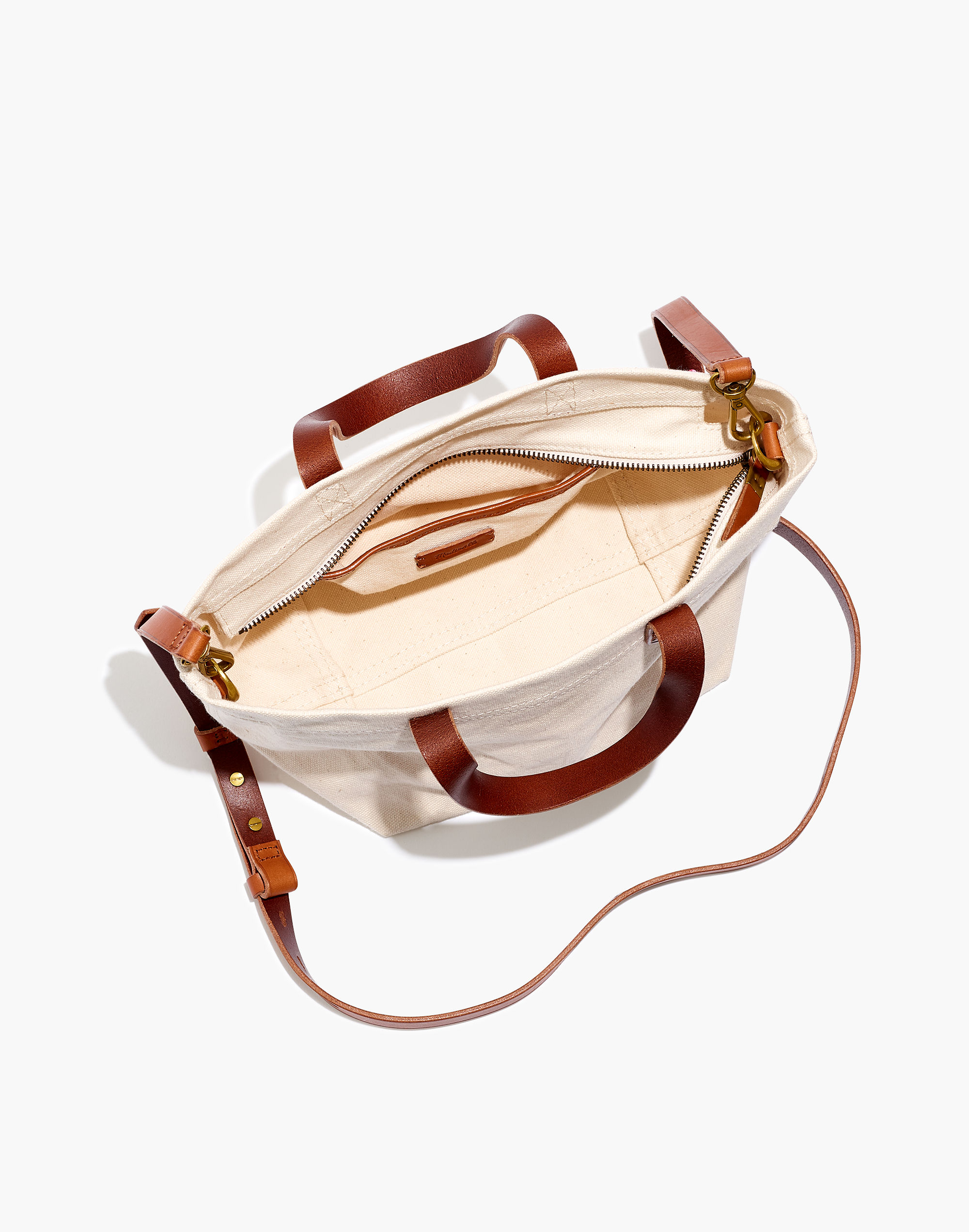 The Canvas Small Zip-Top Transport Crossbody