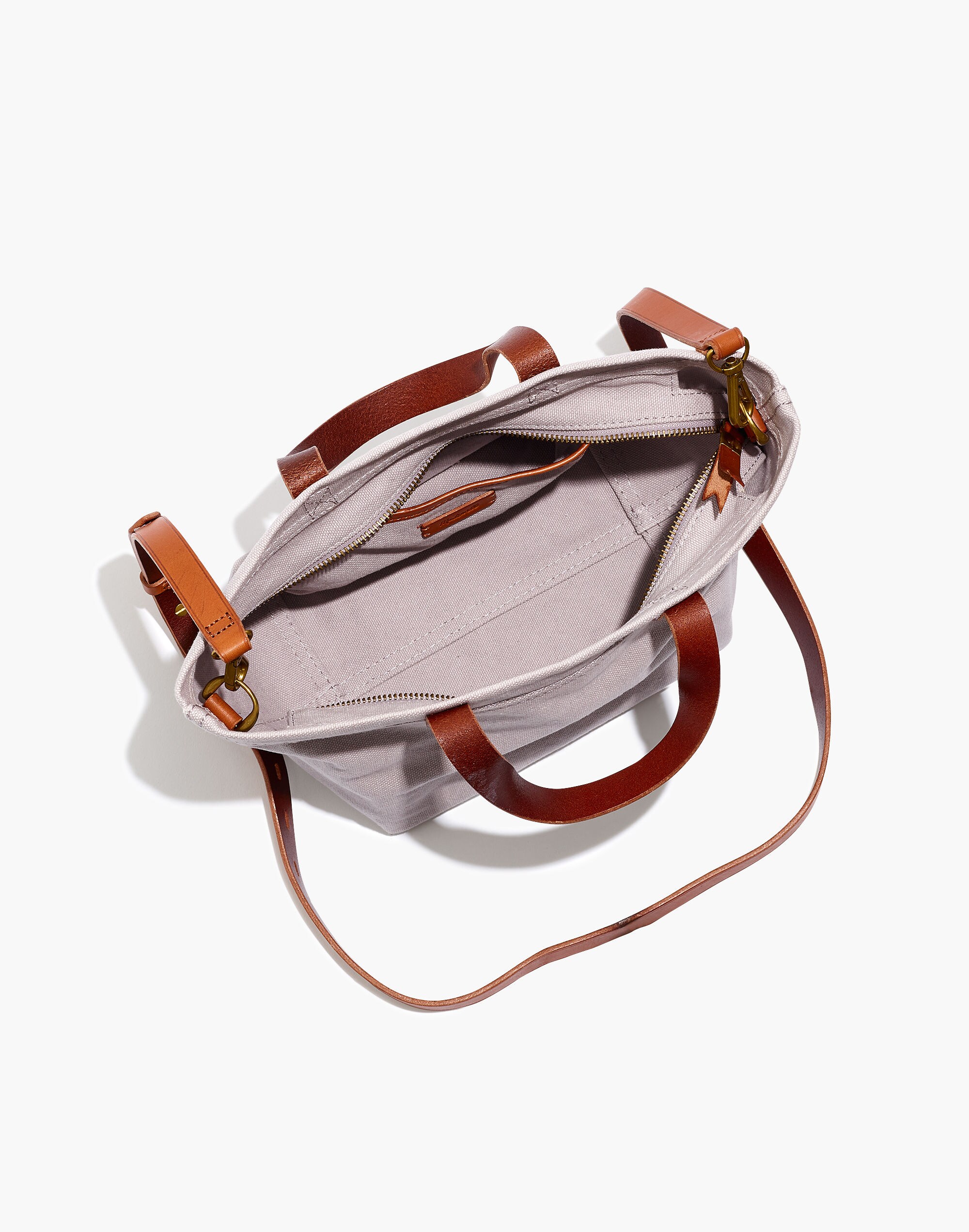 The Canvas Small Zip-Top Transport Crossbody