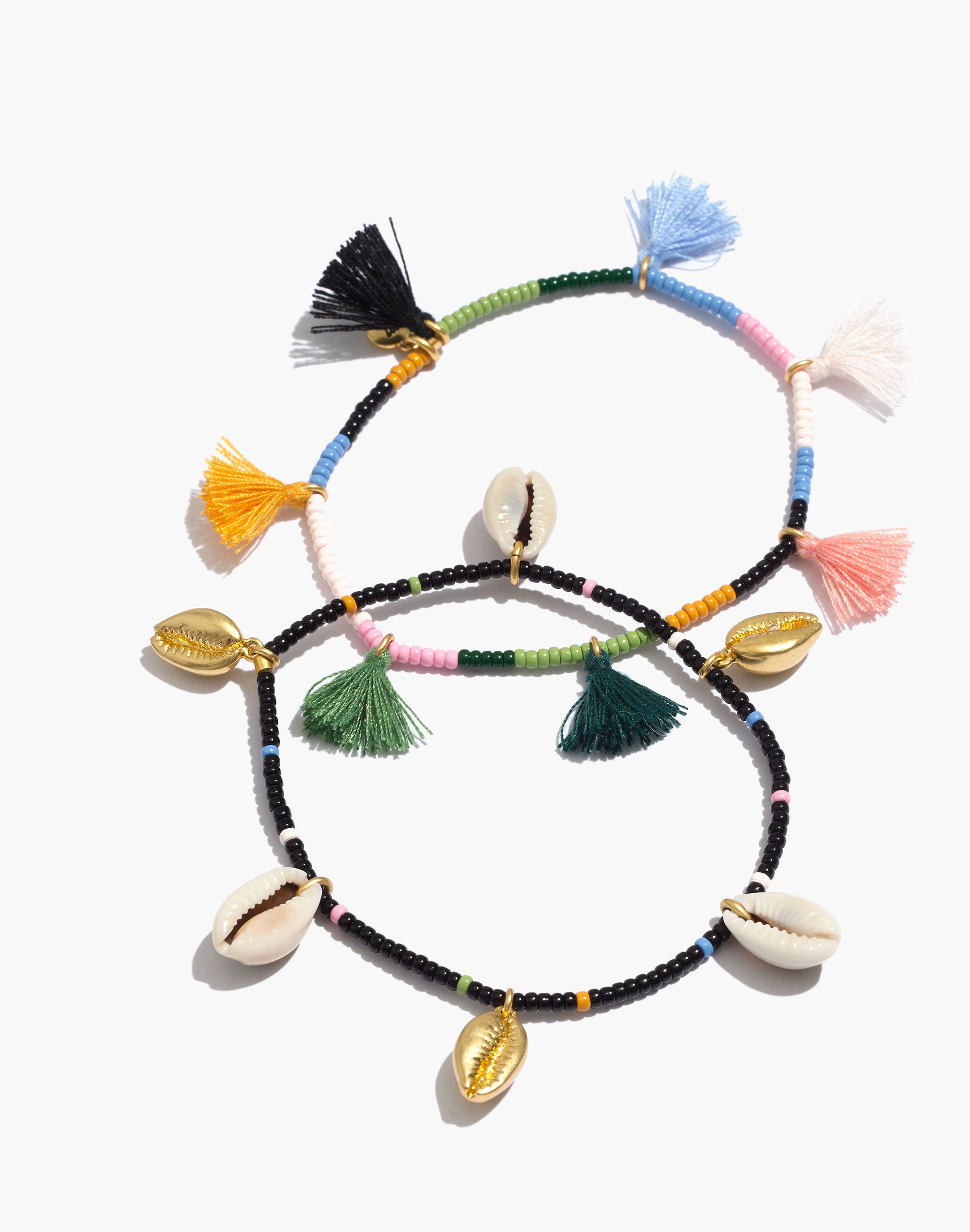 Beachside Tassel Bracelet Set