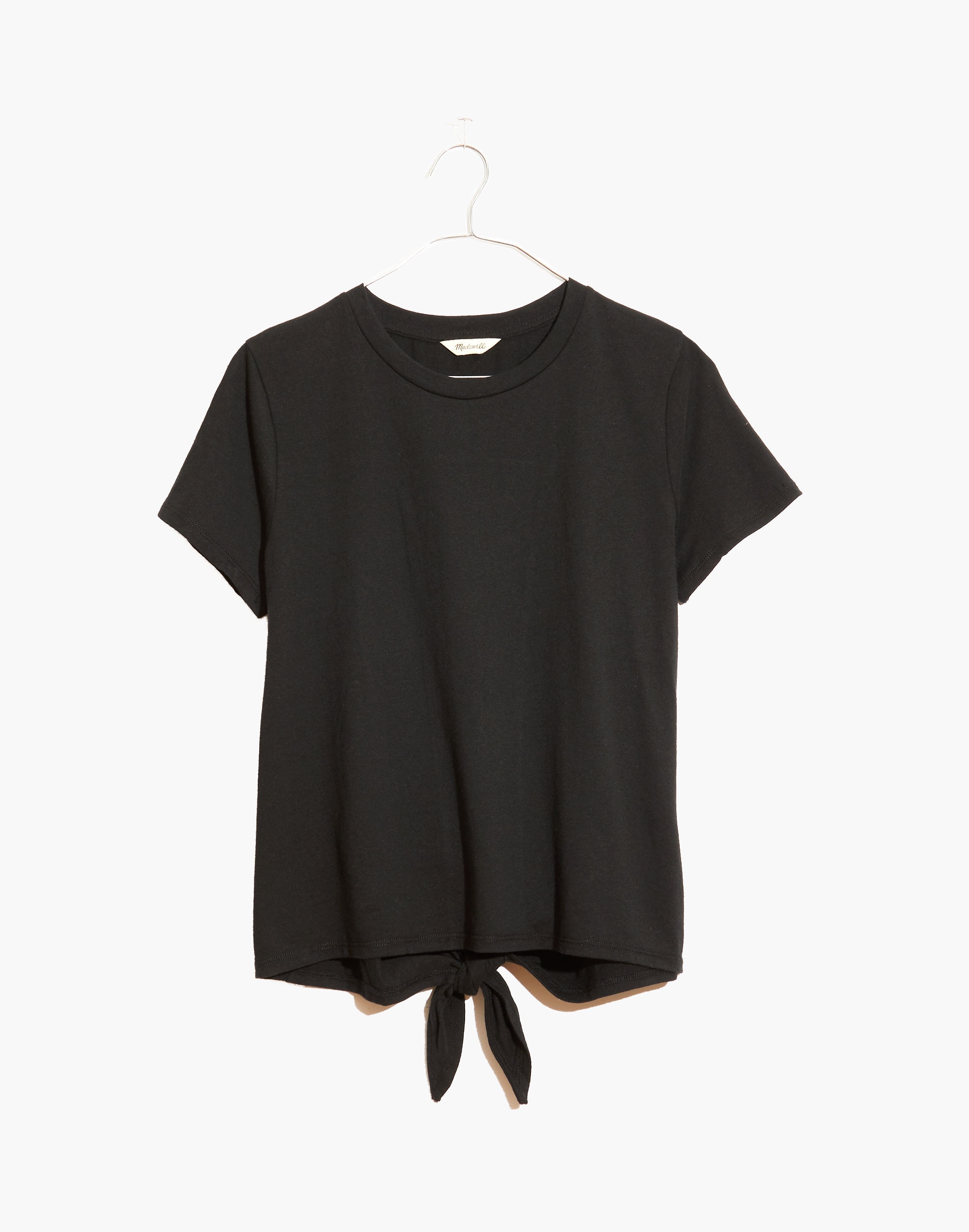 knot-back tee