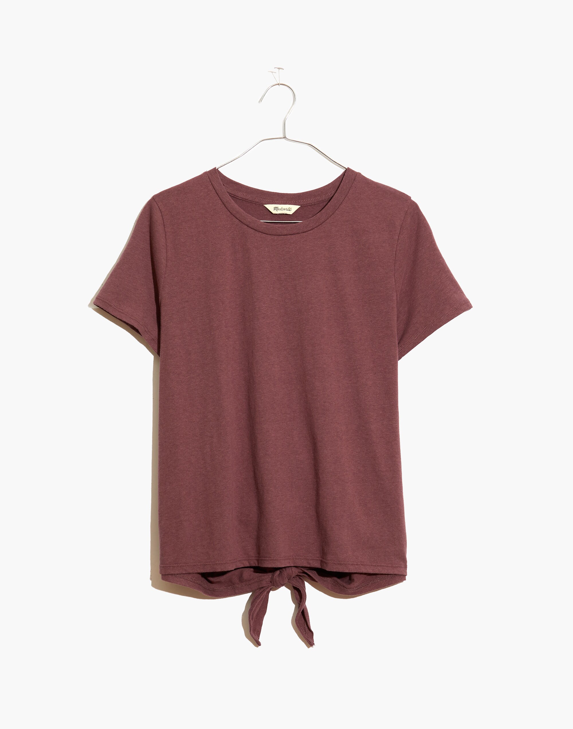 knot-back tee