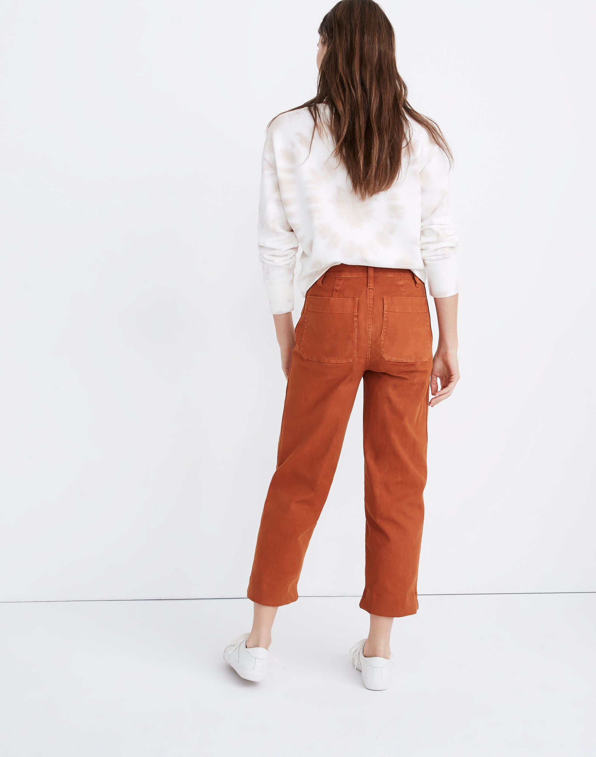 Slim Emmett Wide-Leg Crop Pants