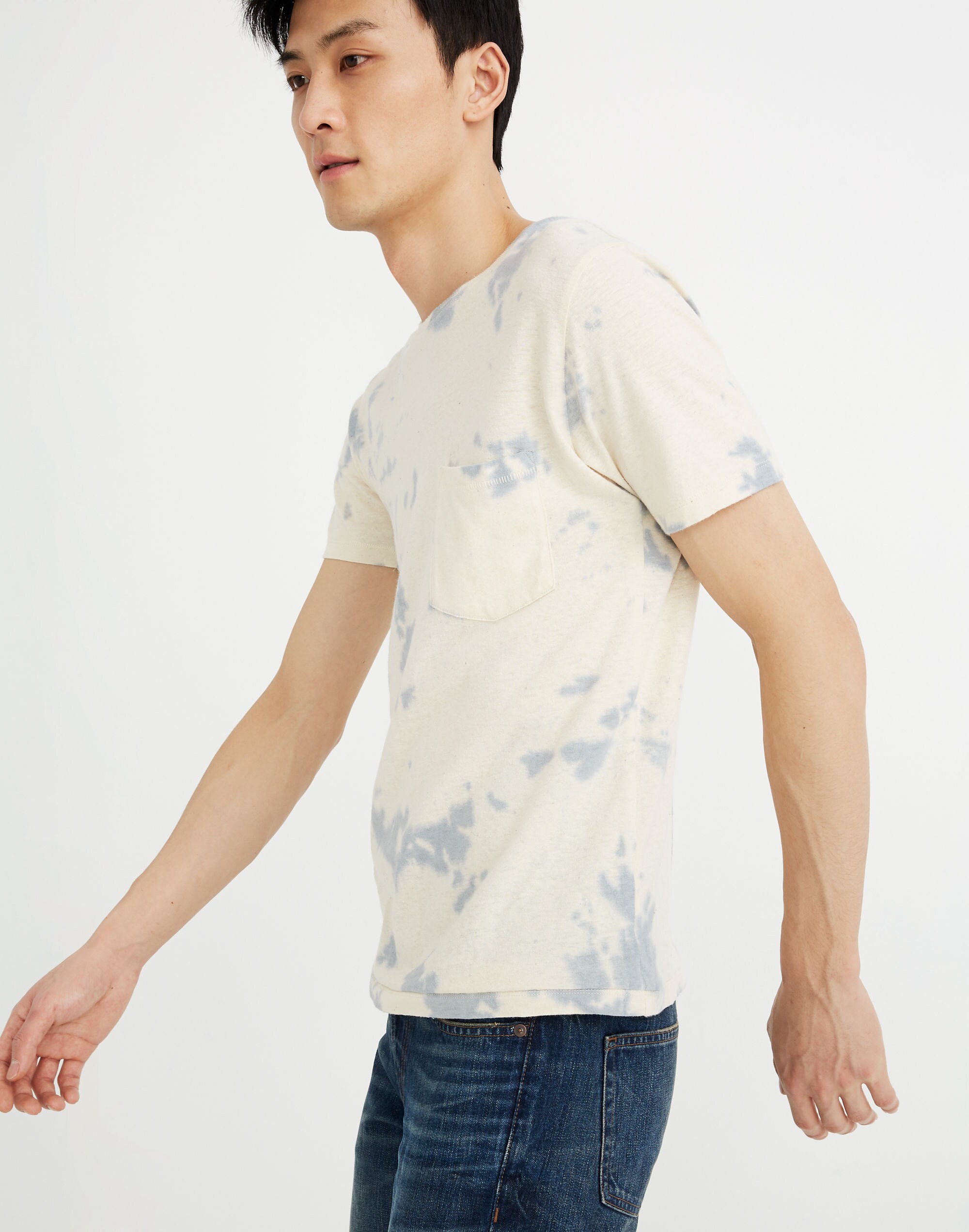 Mollusk&reg; Tie-Dye Hemp Pocket Tee
