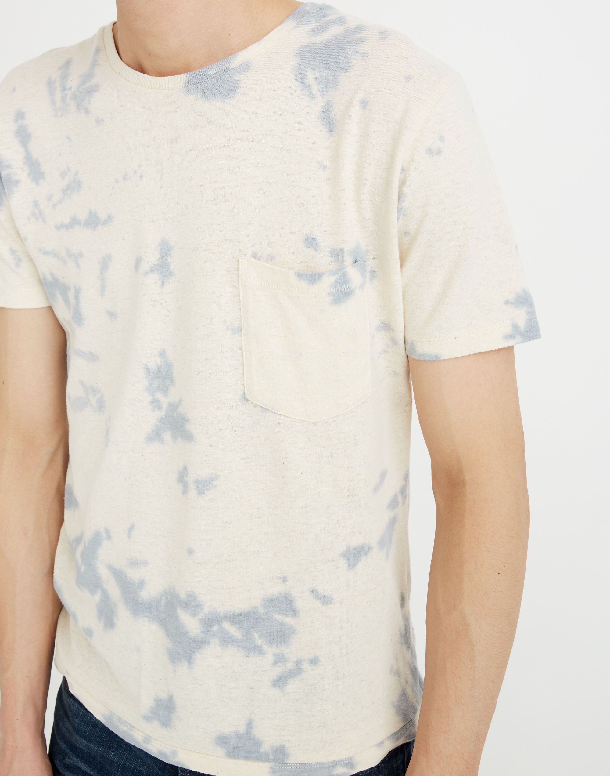 Mollusk&reg; Tie-Dye Hemp Pocket Tee