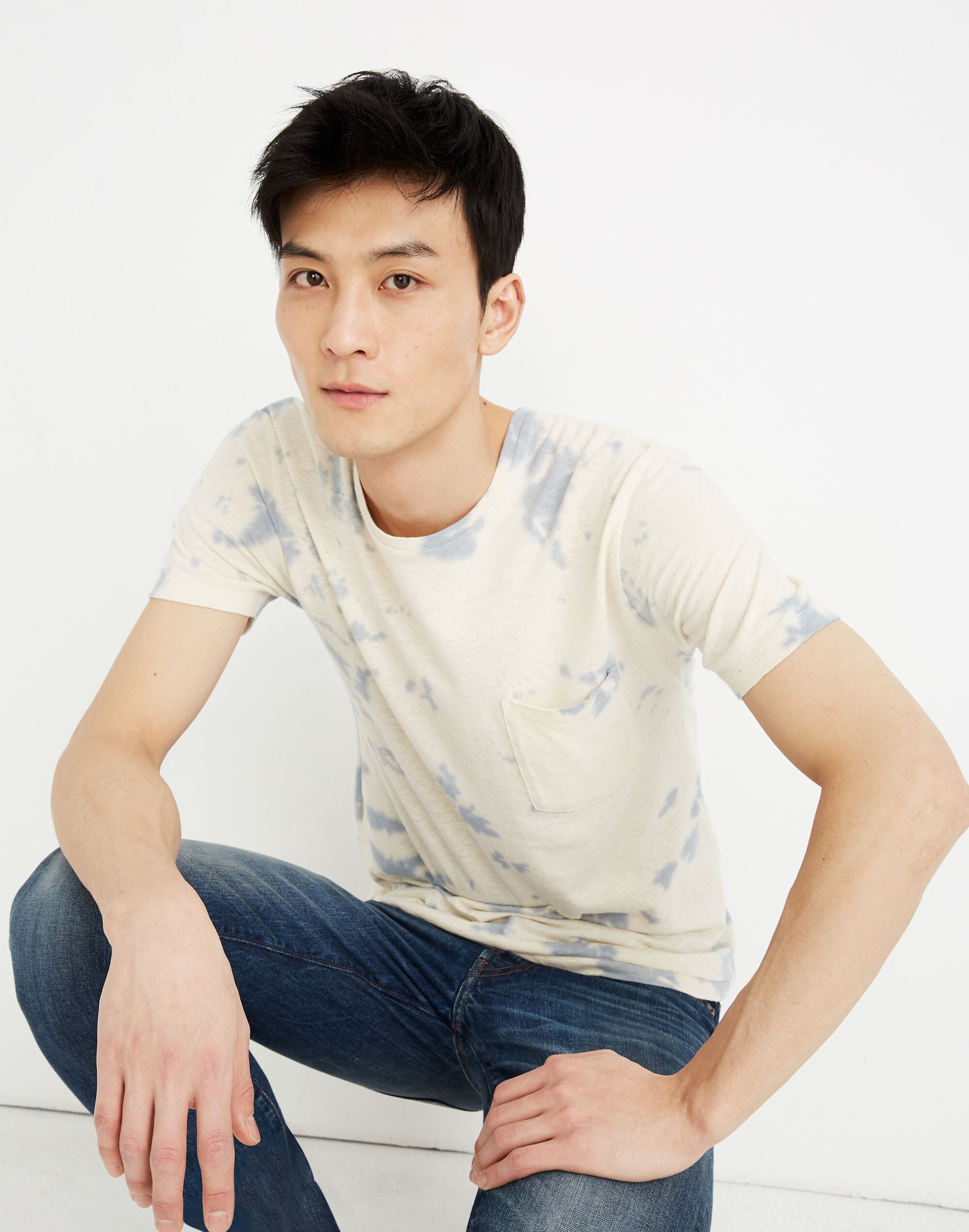 Mollusk&reg; Tie-Dye Hemp Pocket Tee