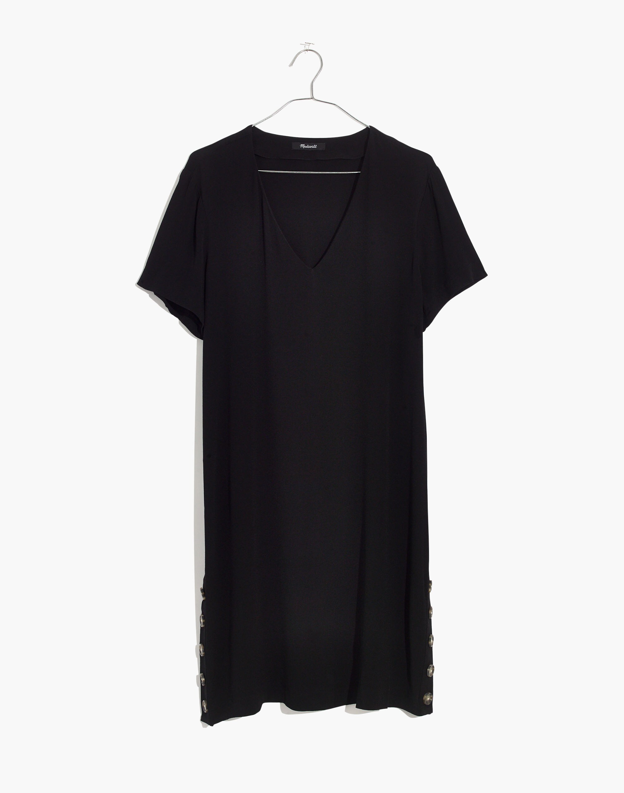 Side-Button Easy Dress