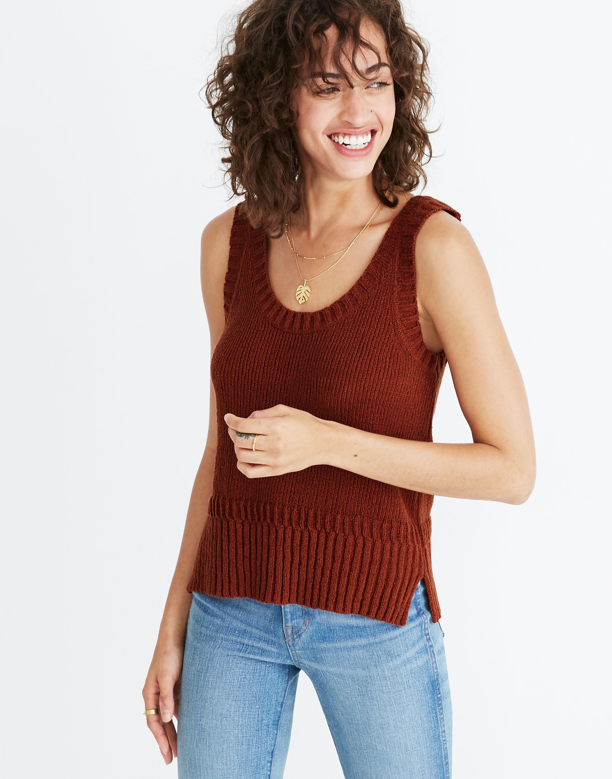 Minton Scoop Sweater Tank