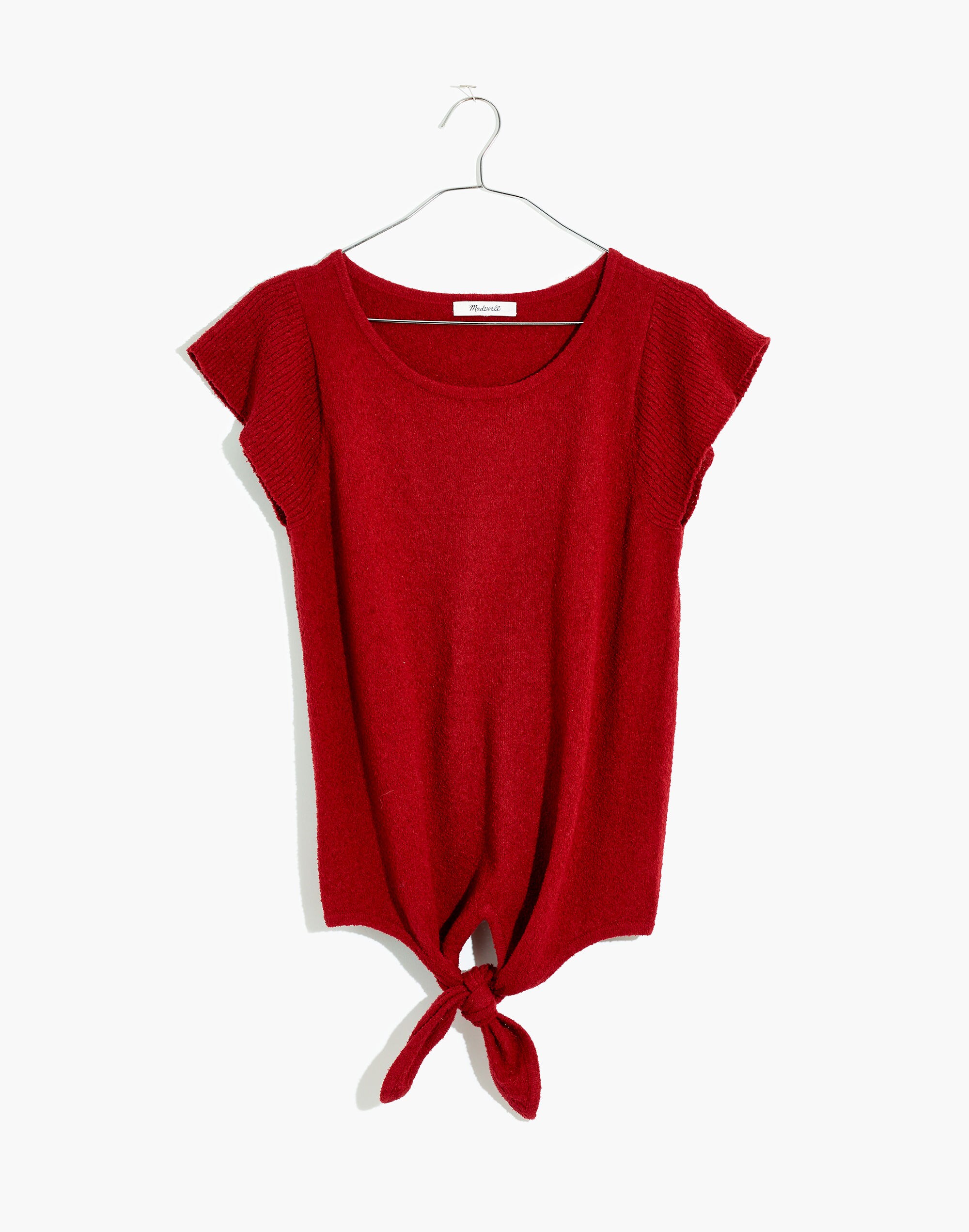 Tie-Front Marin Sweater Tee
