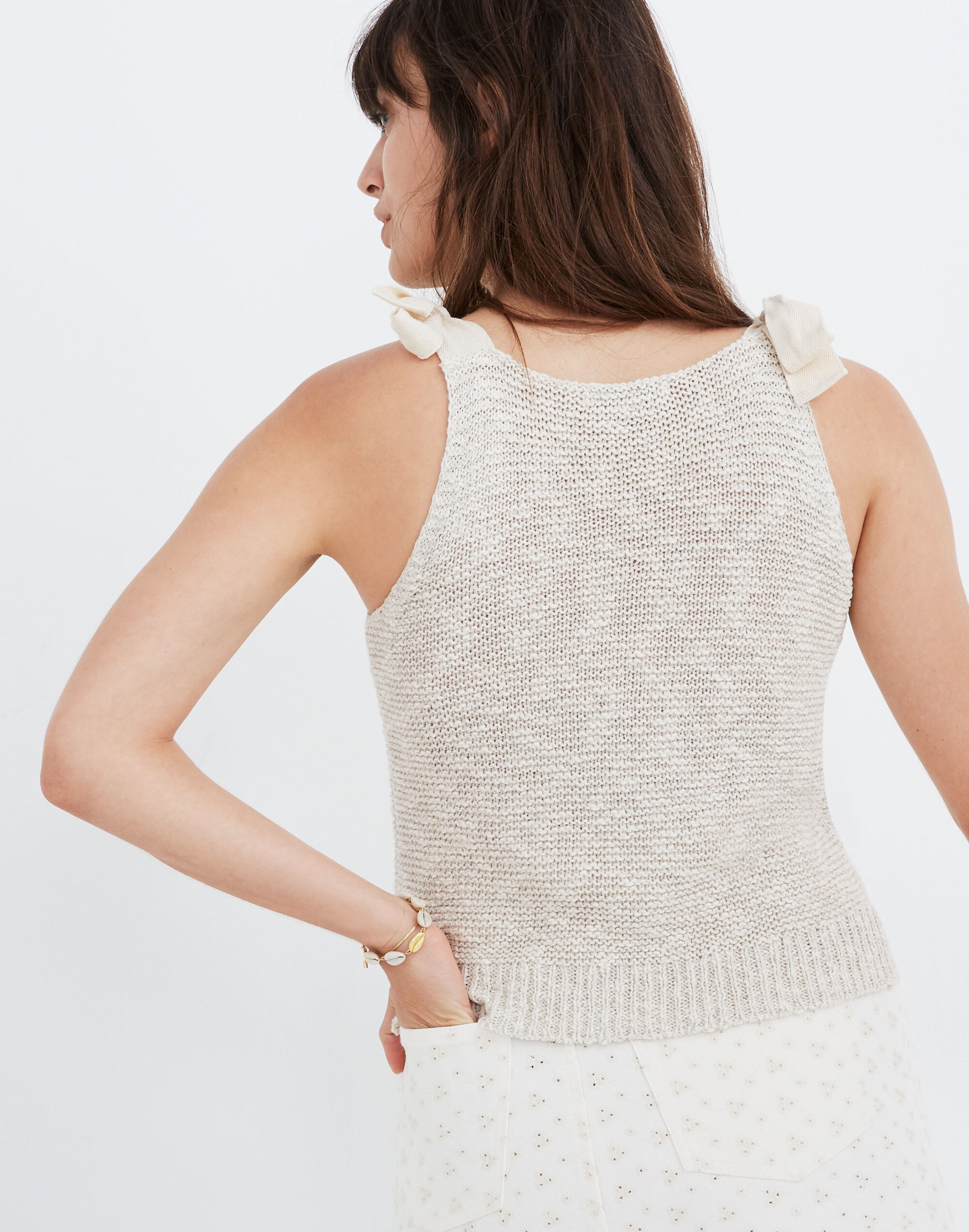 Highgate Tie-Strap Sweater Tank