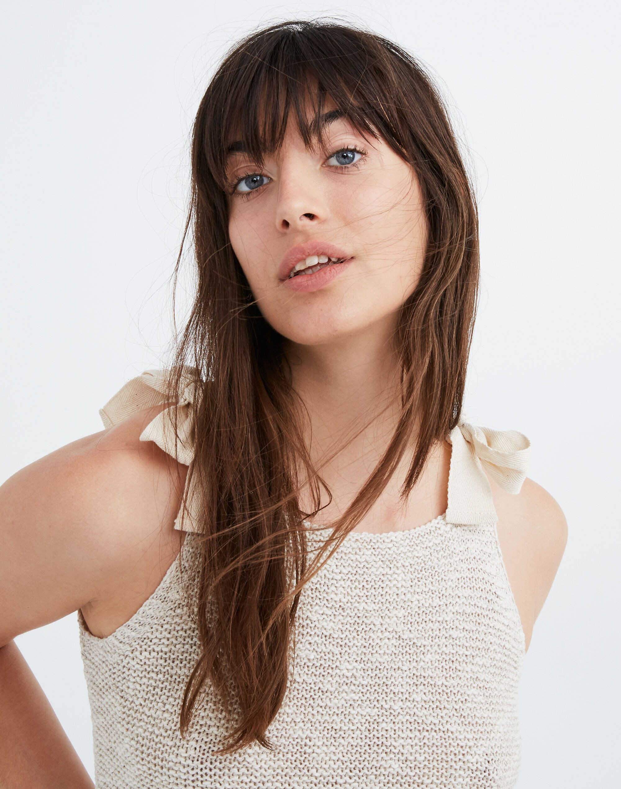 Highgate Tie-Strap Sweater Tank