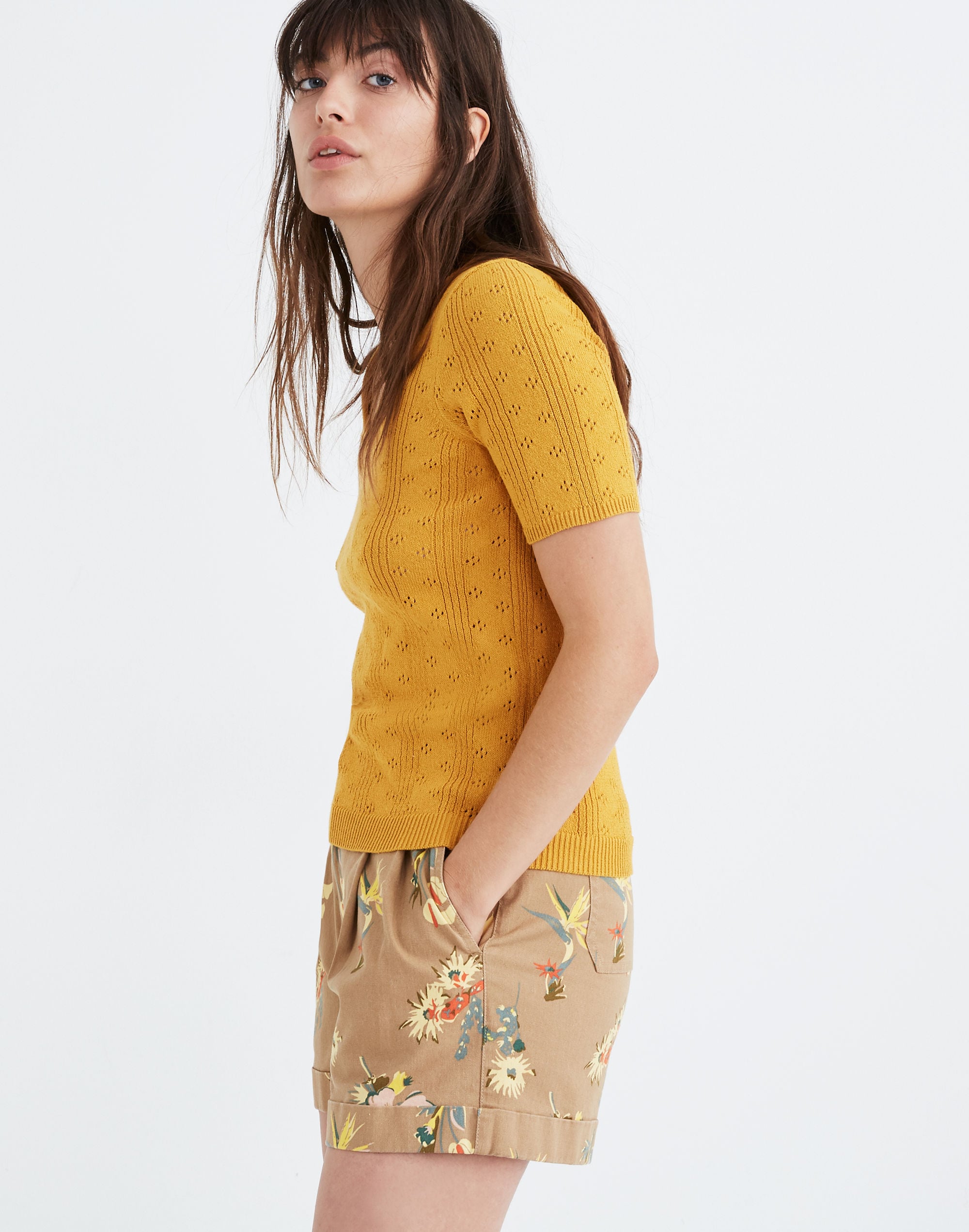 Pointelle Willford Sweater Tee