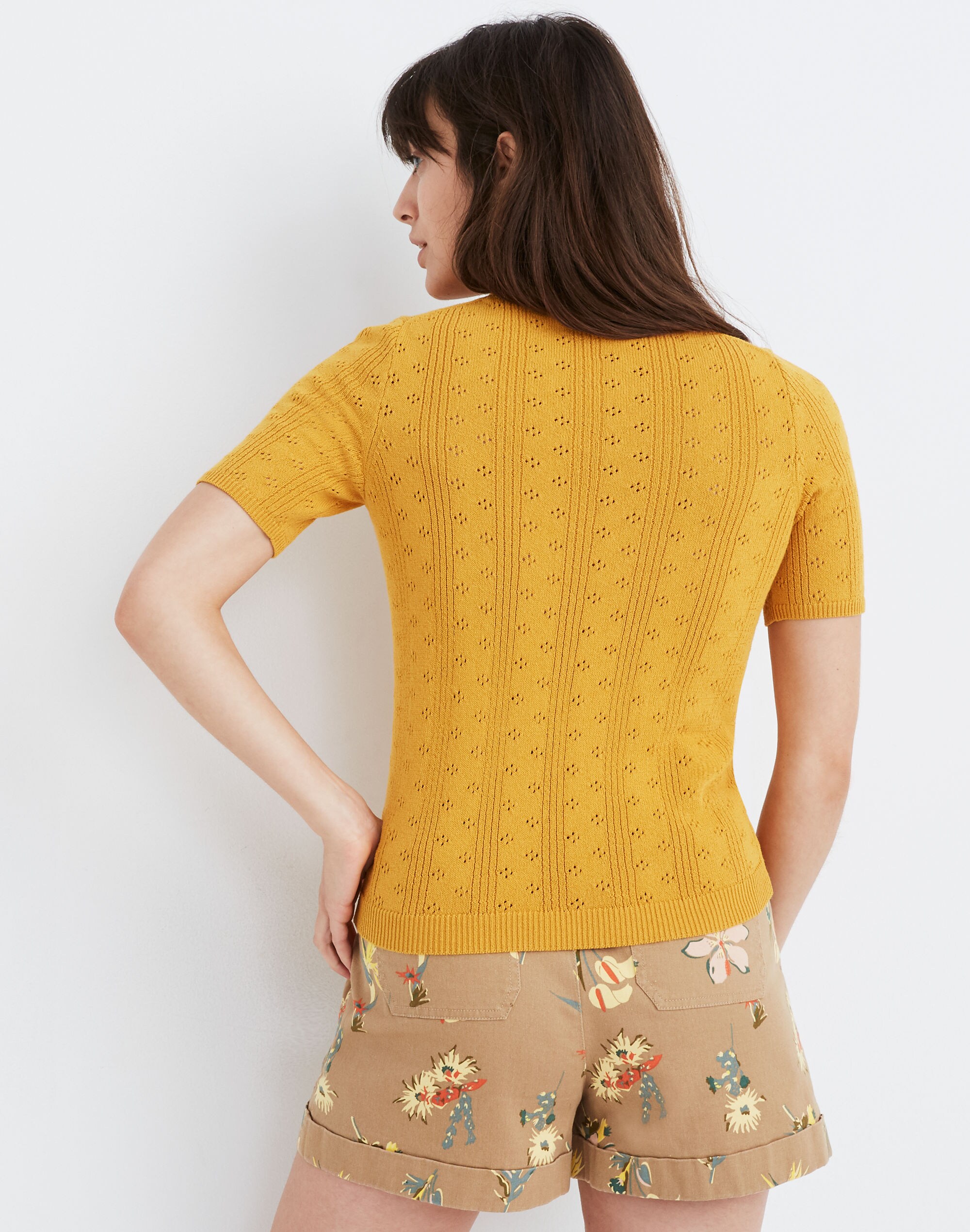 Pointelle Willford Sweater Tee