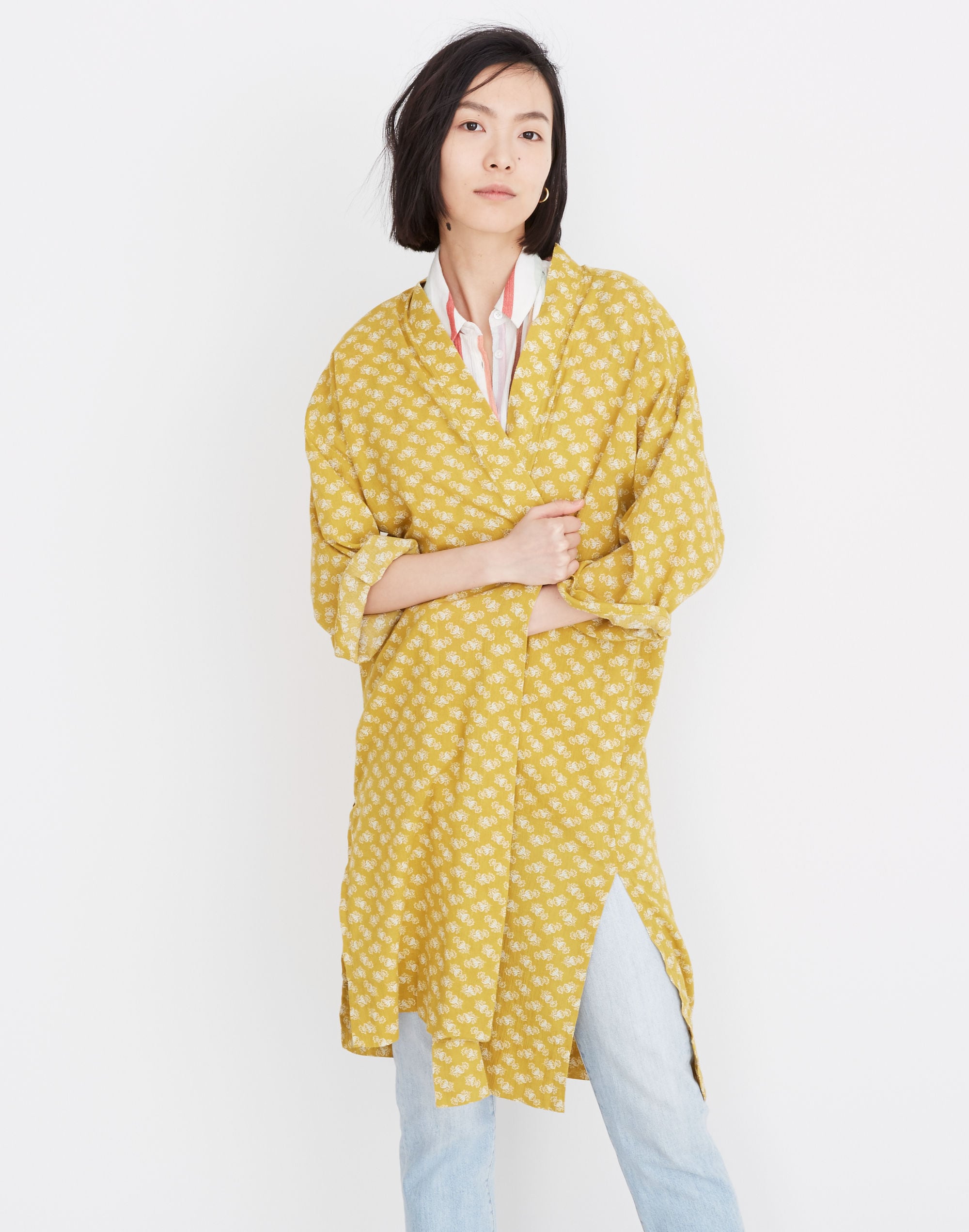 Print Robe Jacket