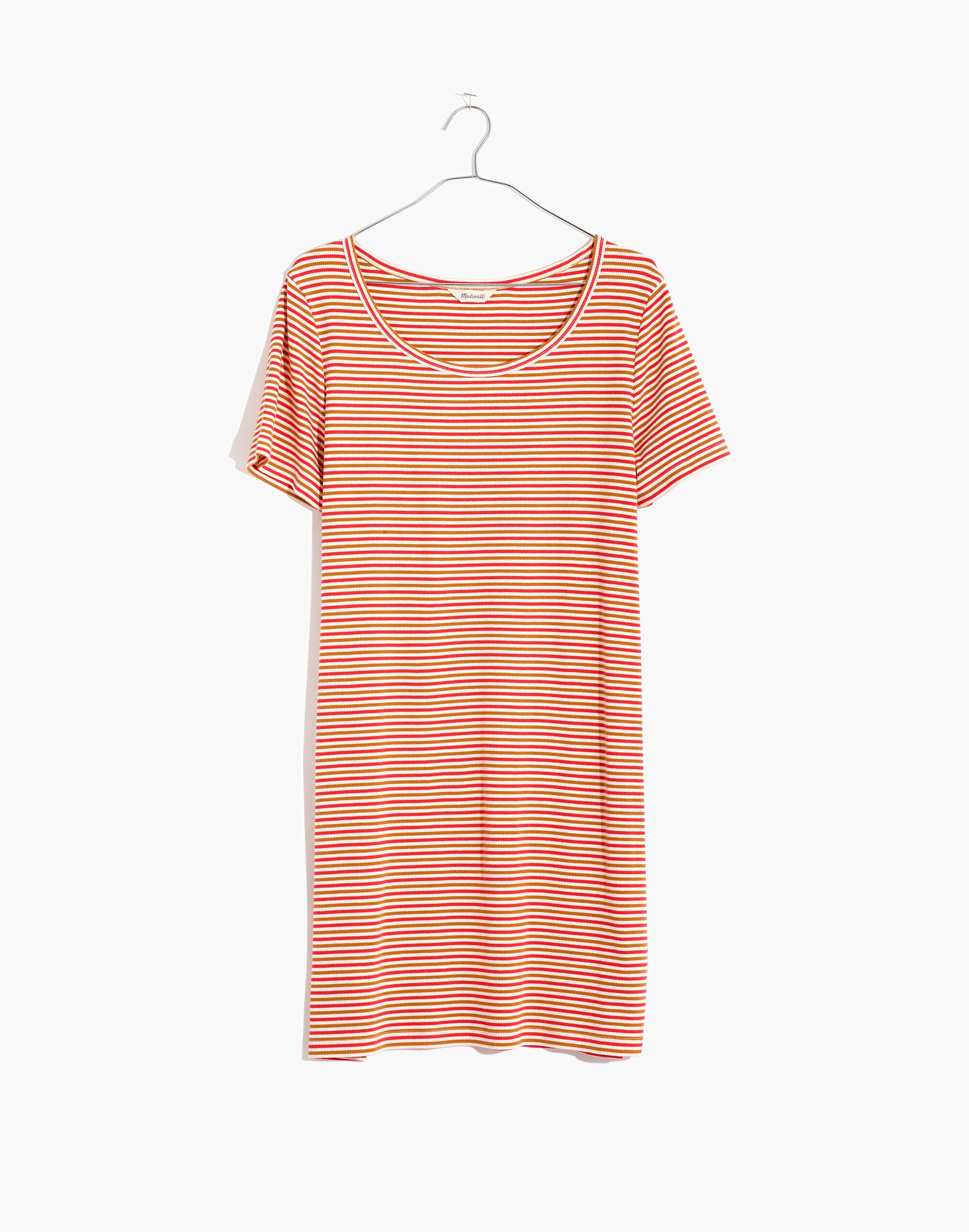 Swingy Tee Dress in Stripe