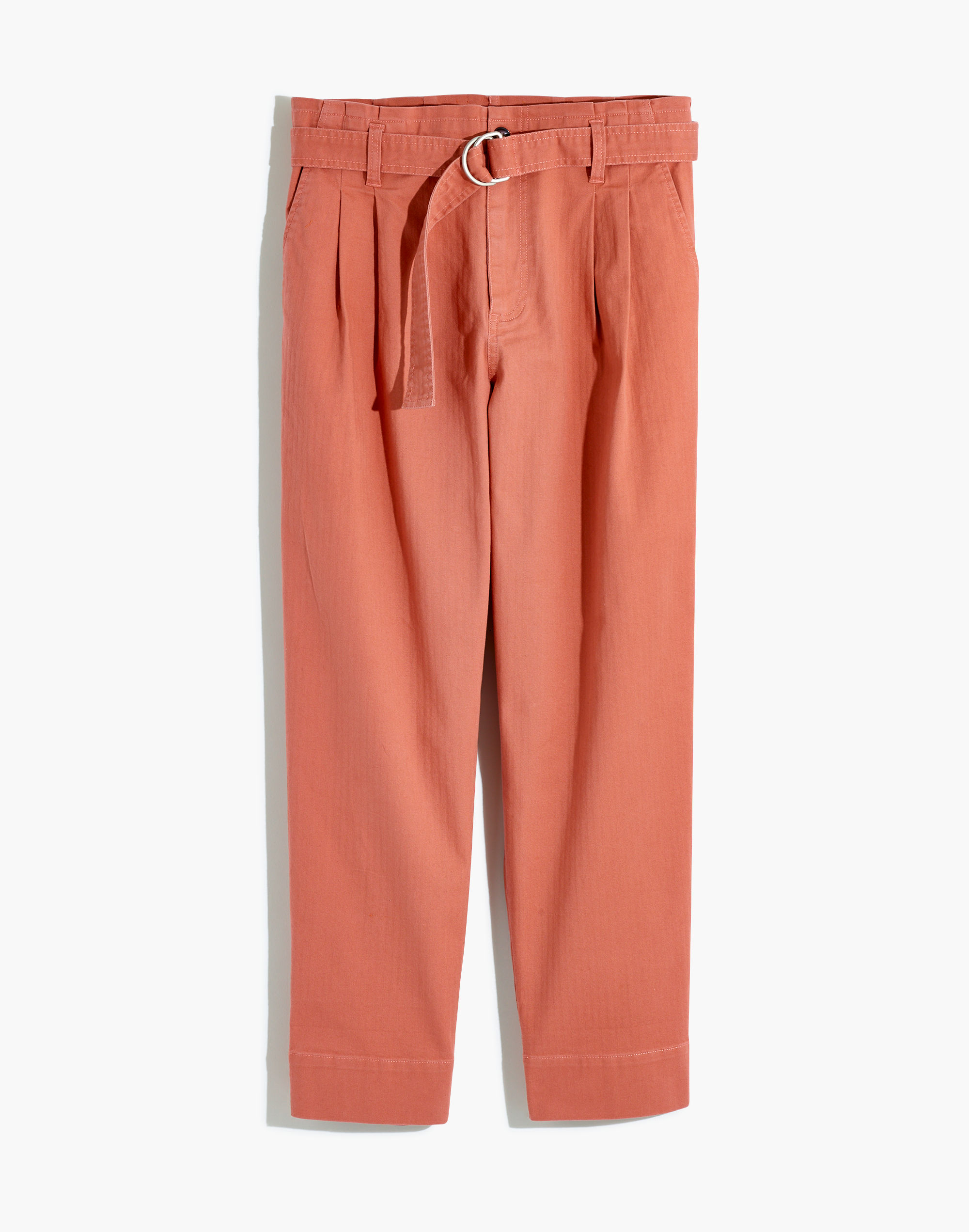 Tapered Paperbag Pants