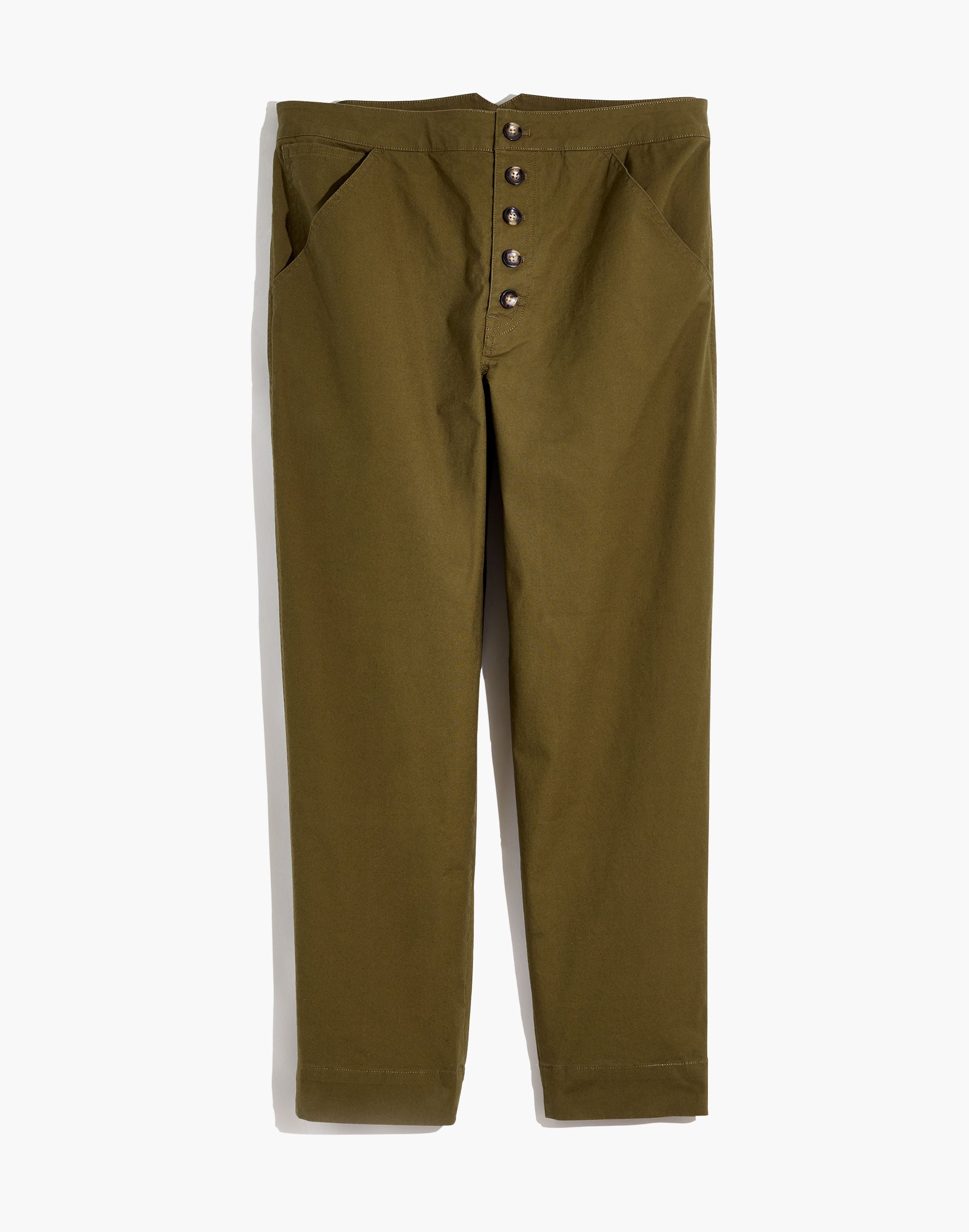 Greenwich Relaxed Pants: Button-Front Edition