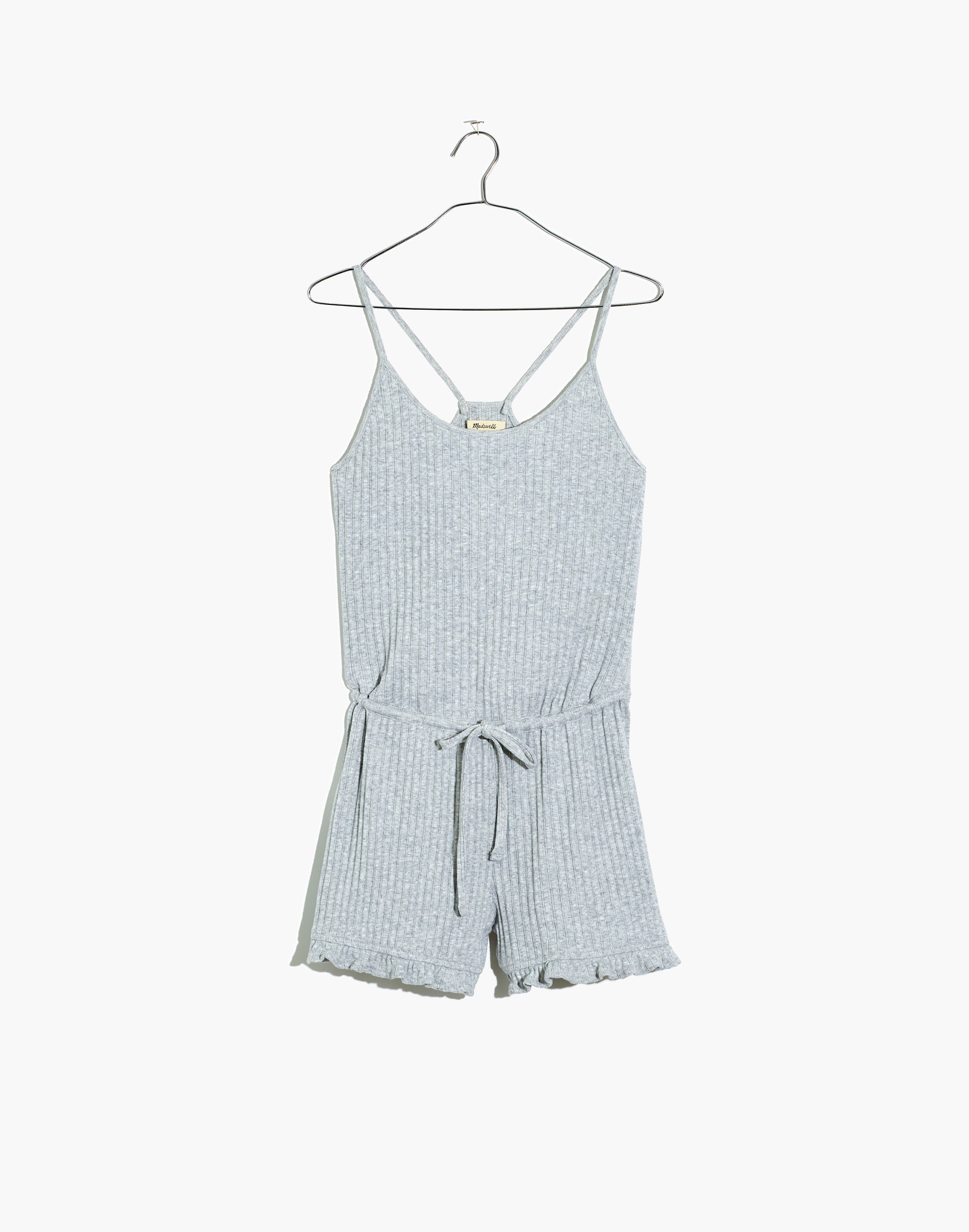 Ruffled Pajama Romper
