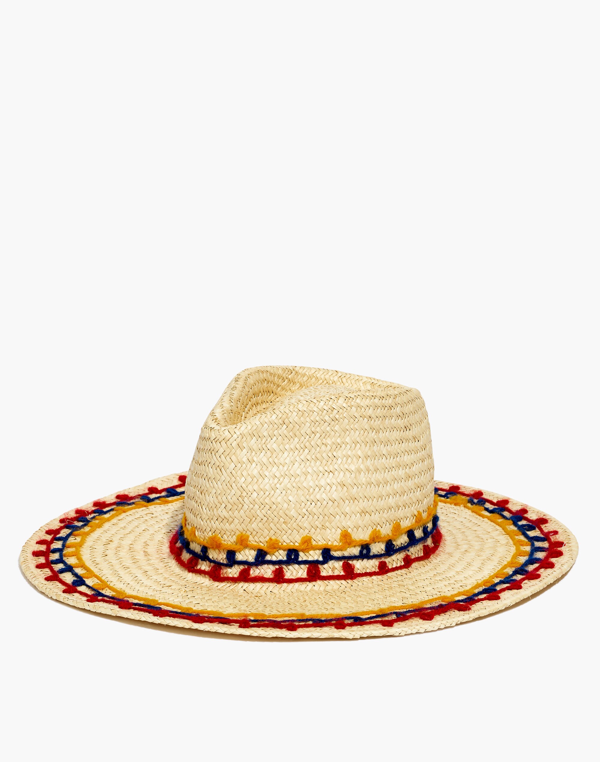 brixton&reg; joanna embroidered straw hat