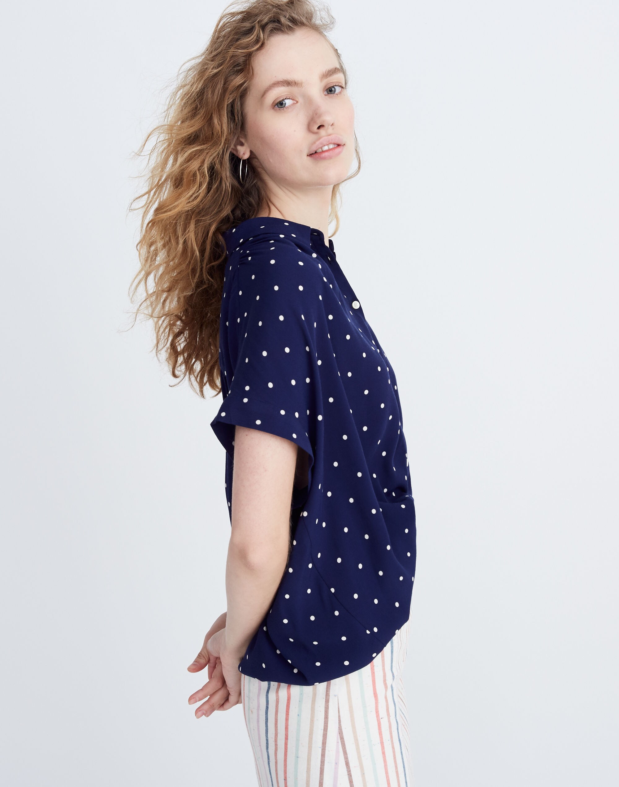 Central Shirt in Polka Dot