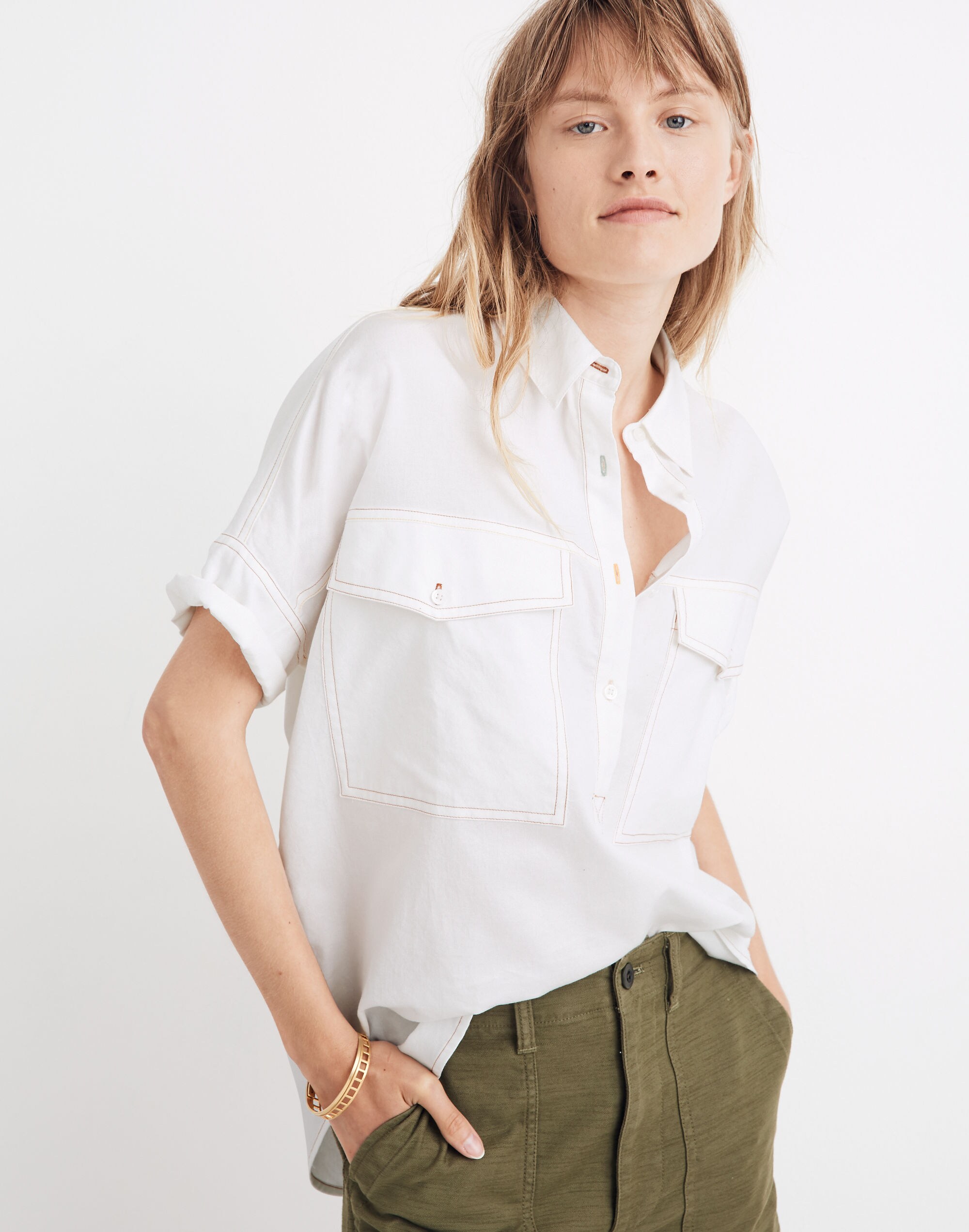 safari popover shirt