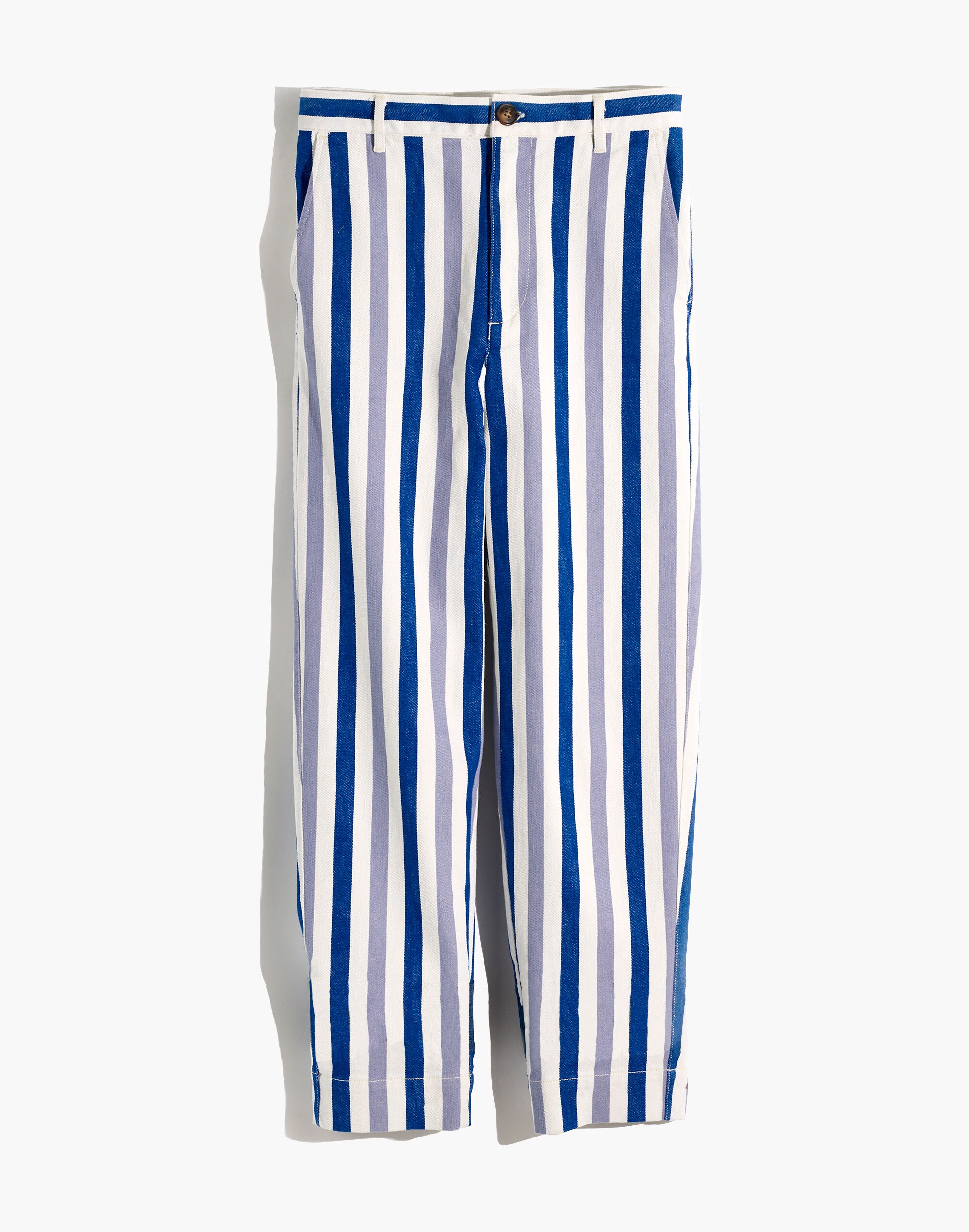 Tapered Pants in Stripe