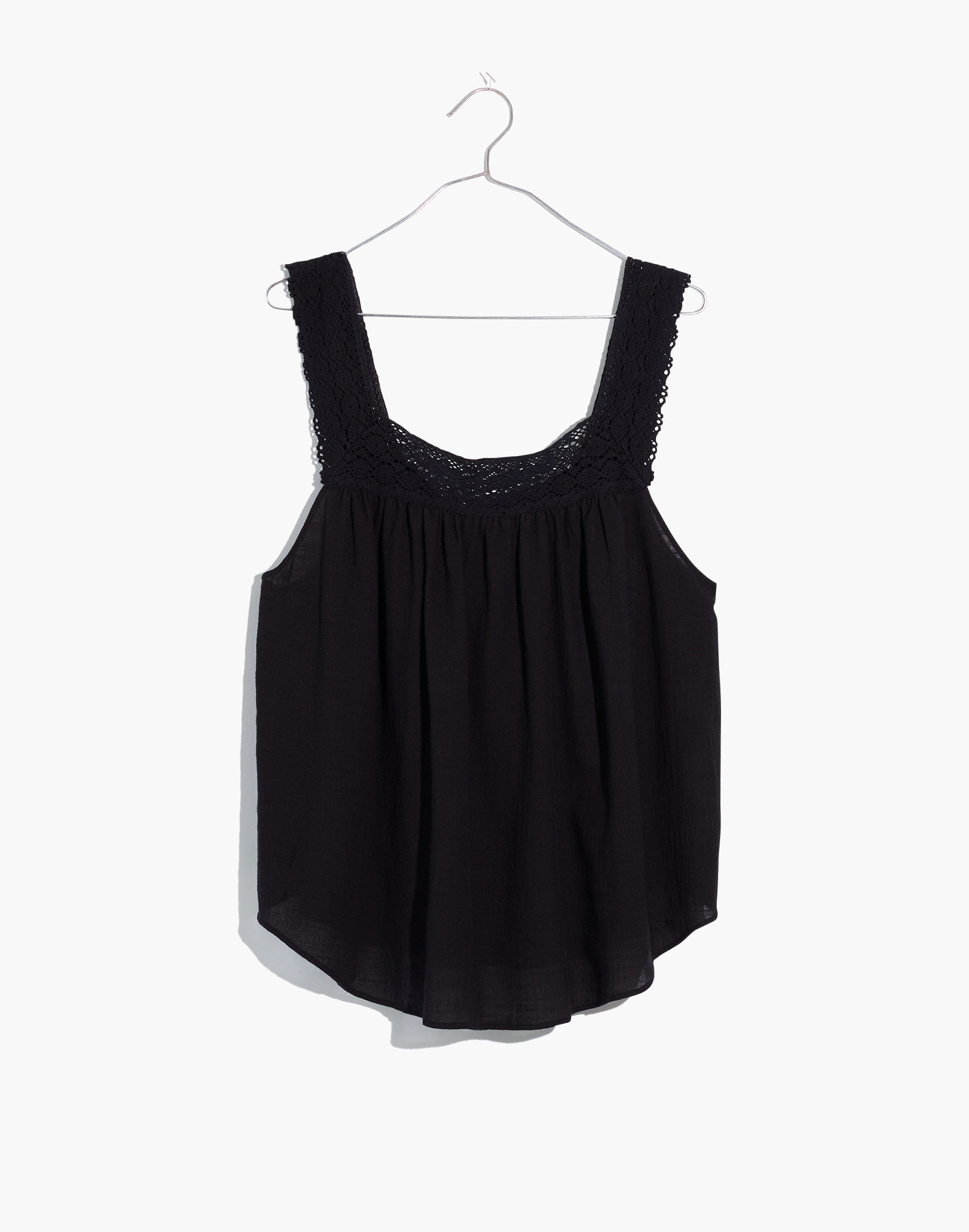 Crochet Tie-Back Tank Top