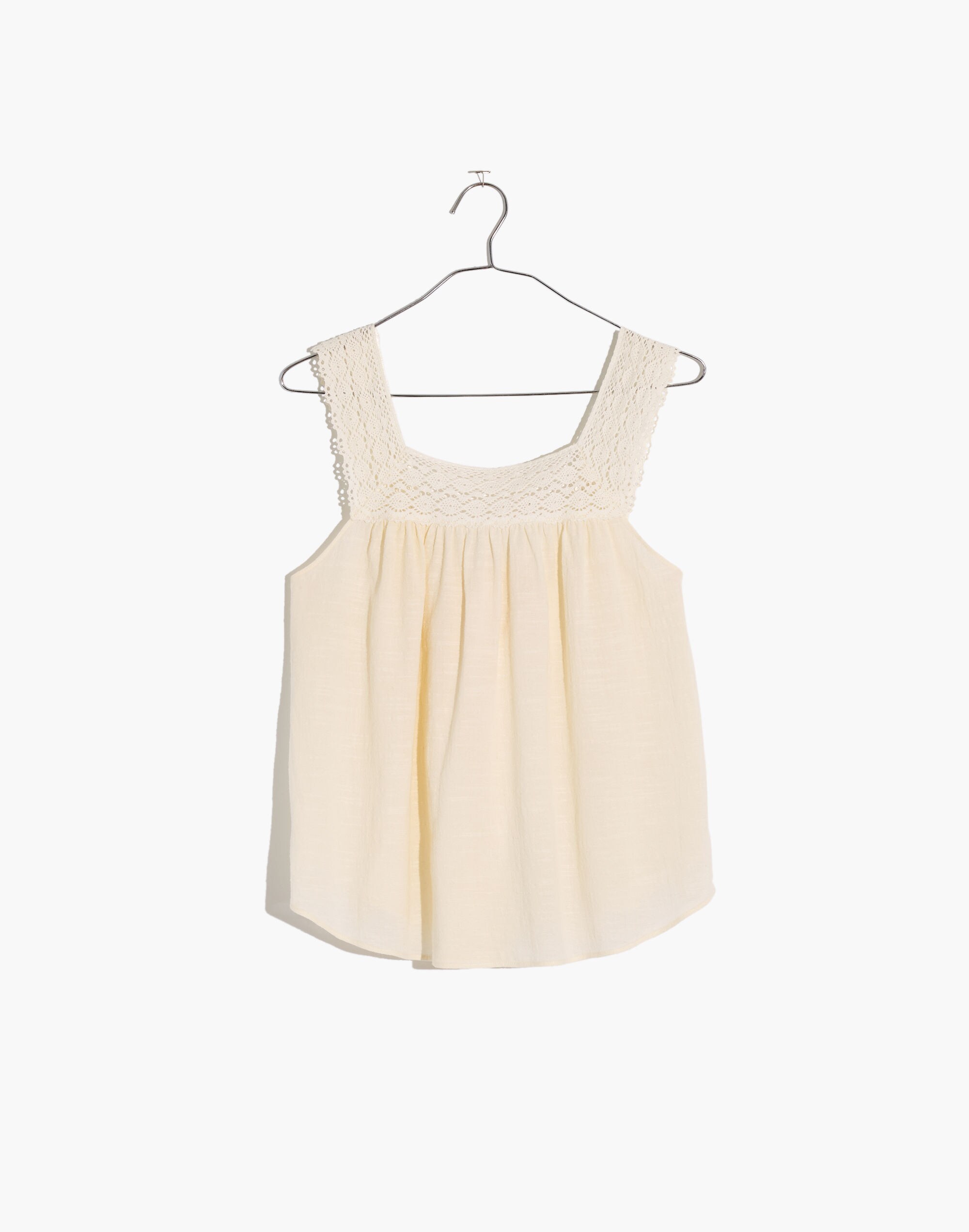 Crochet Tie-Back Tank Top