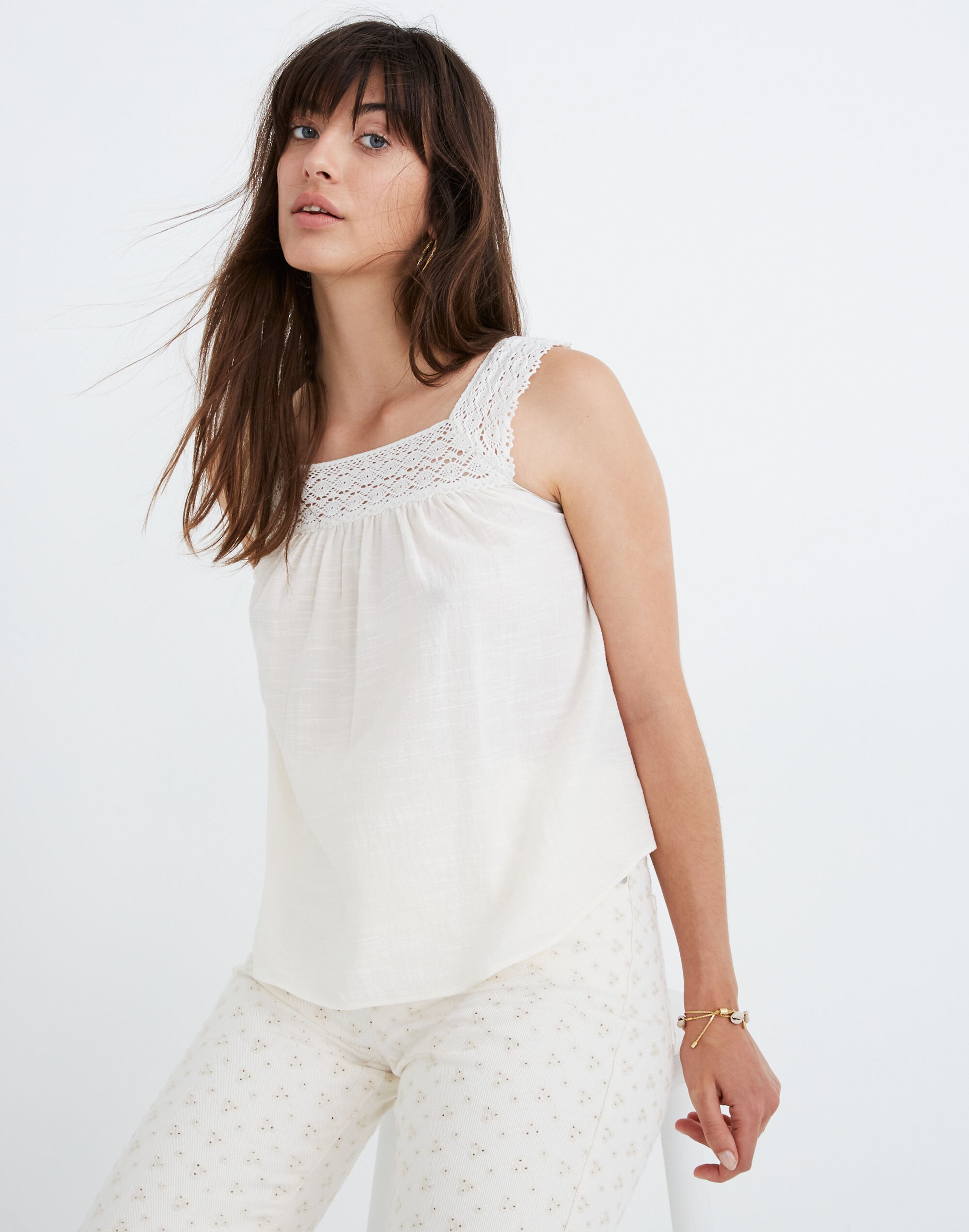 Crochet Tie-Back Tank Top