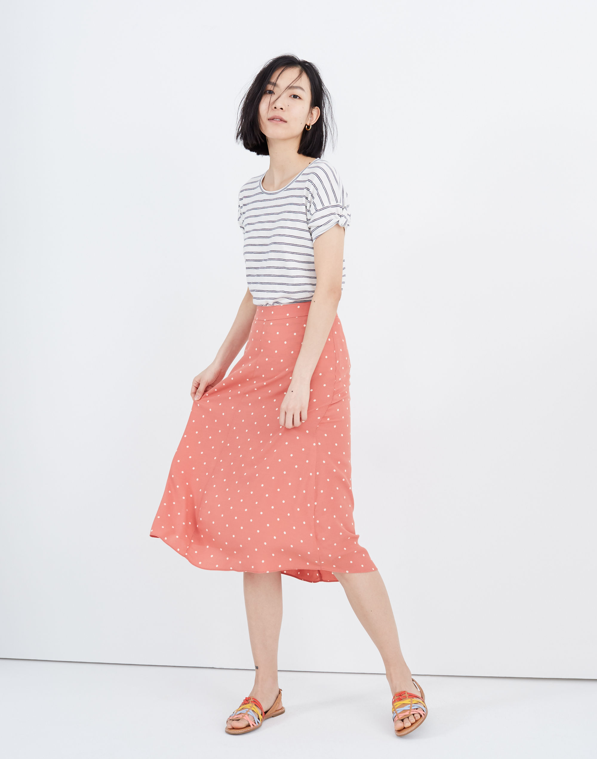 atrium midi skirt