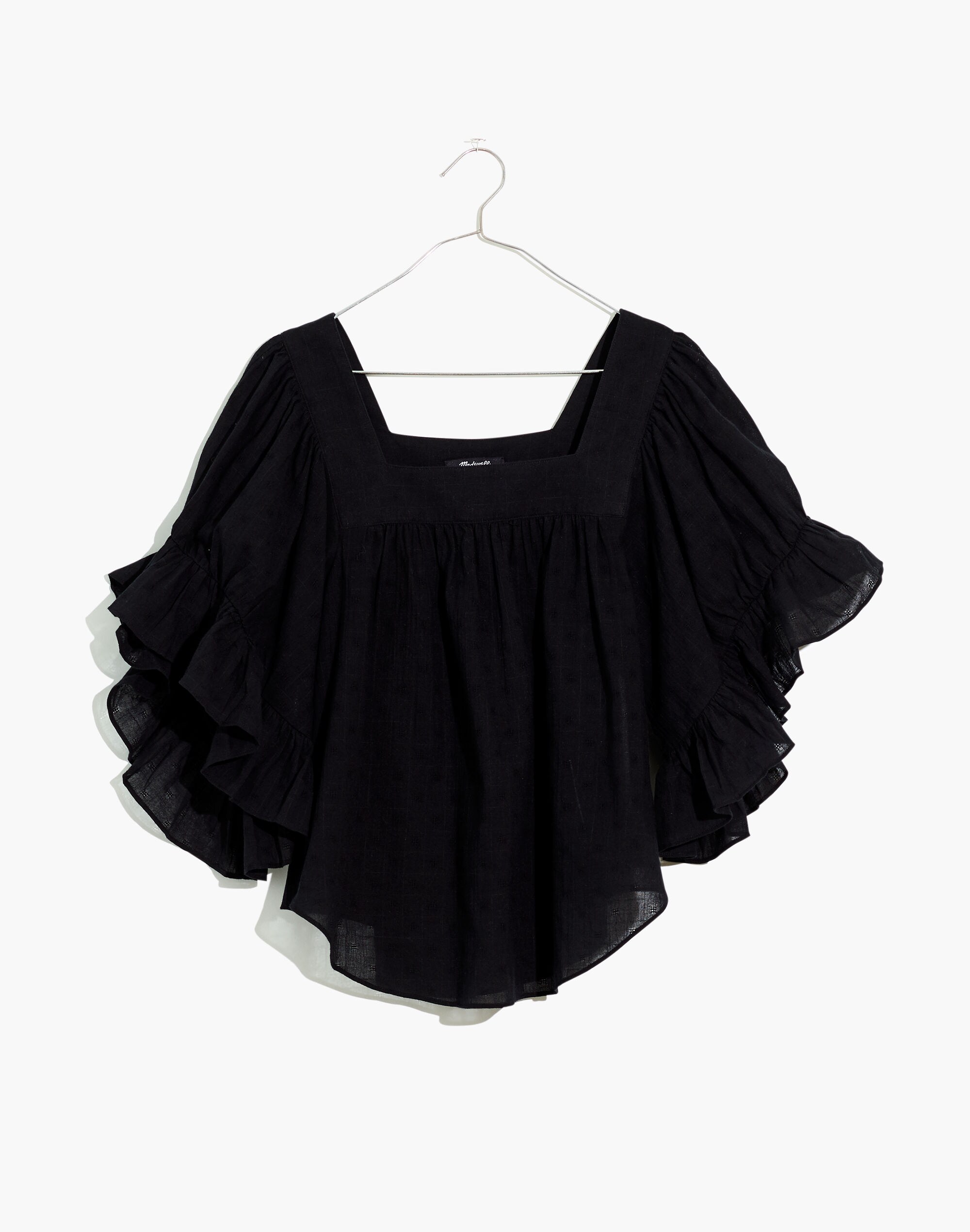 Flutter-Sleeve Butterfly Top
