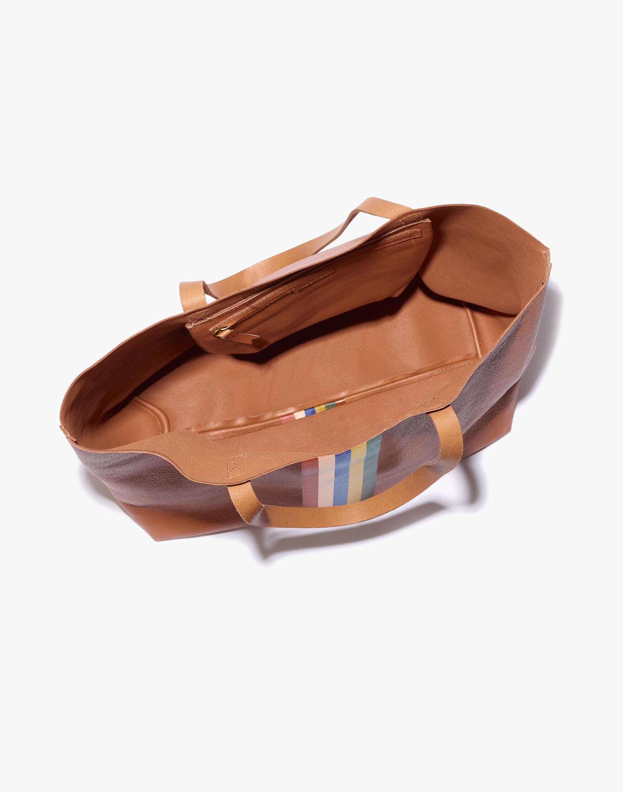 The Transport Tote: Rainbow Stripe Edition