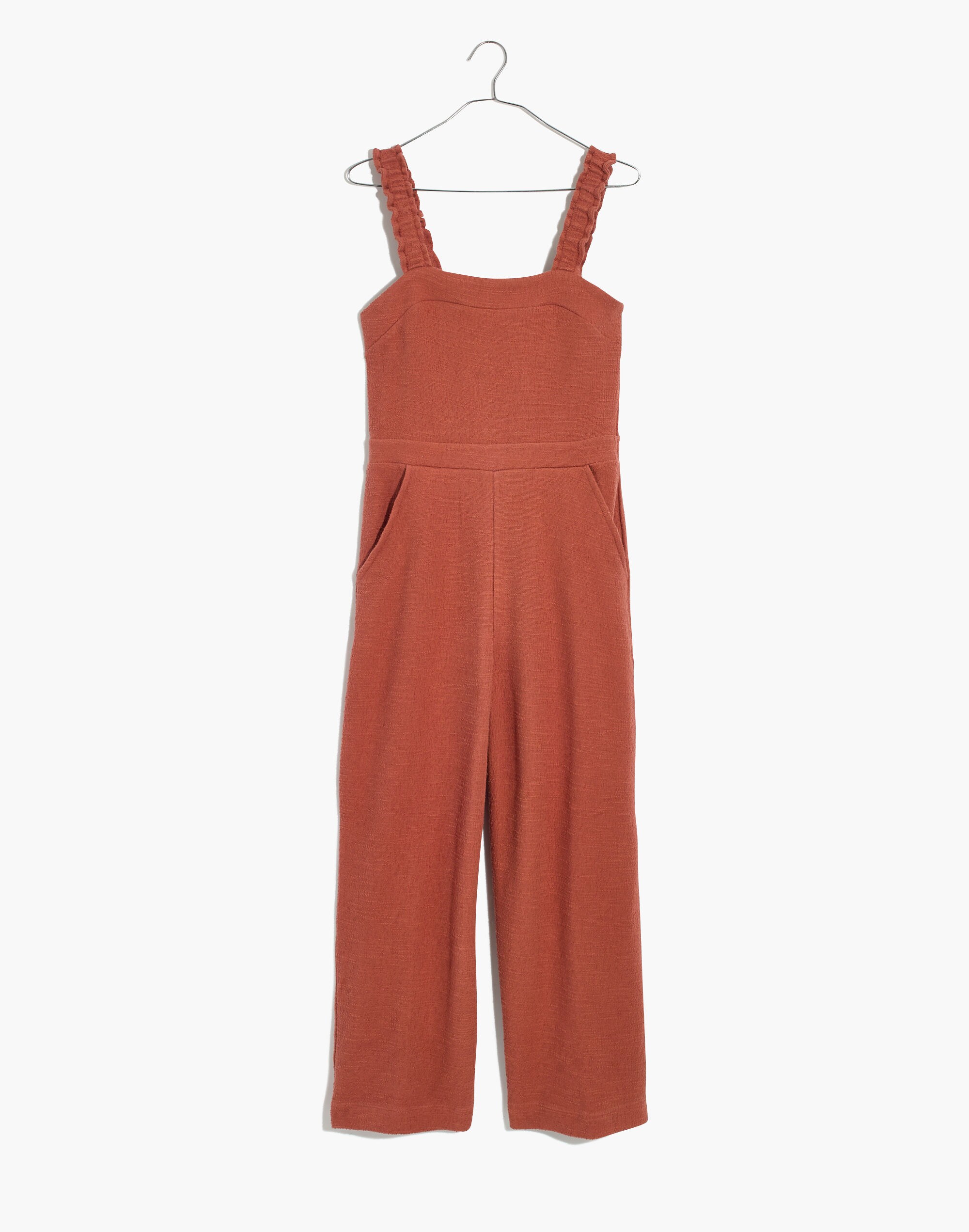 Texture &amp; Thread Ruffle-Strap Jumpsuit