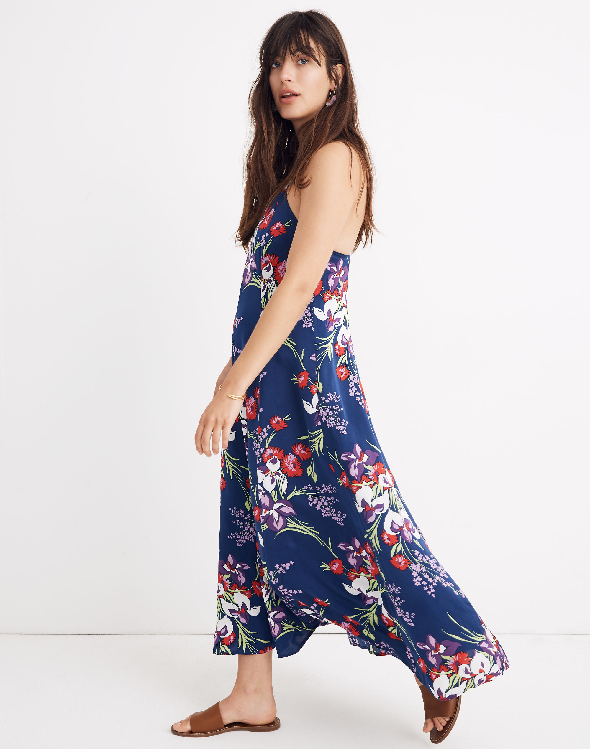 Cami Maxi Dress in Orchid Bouquet