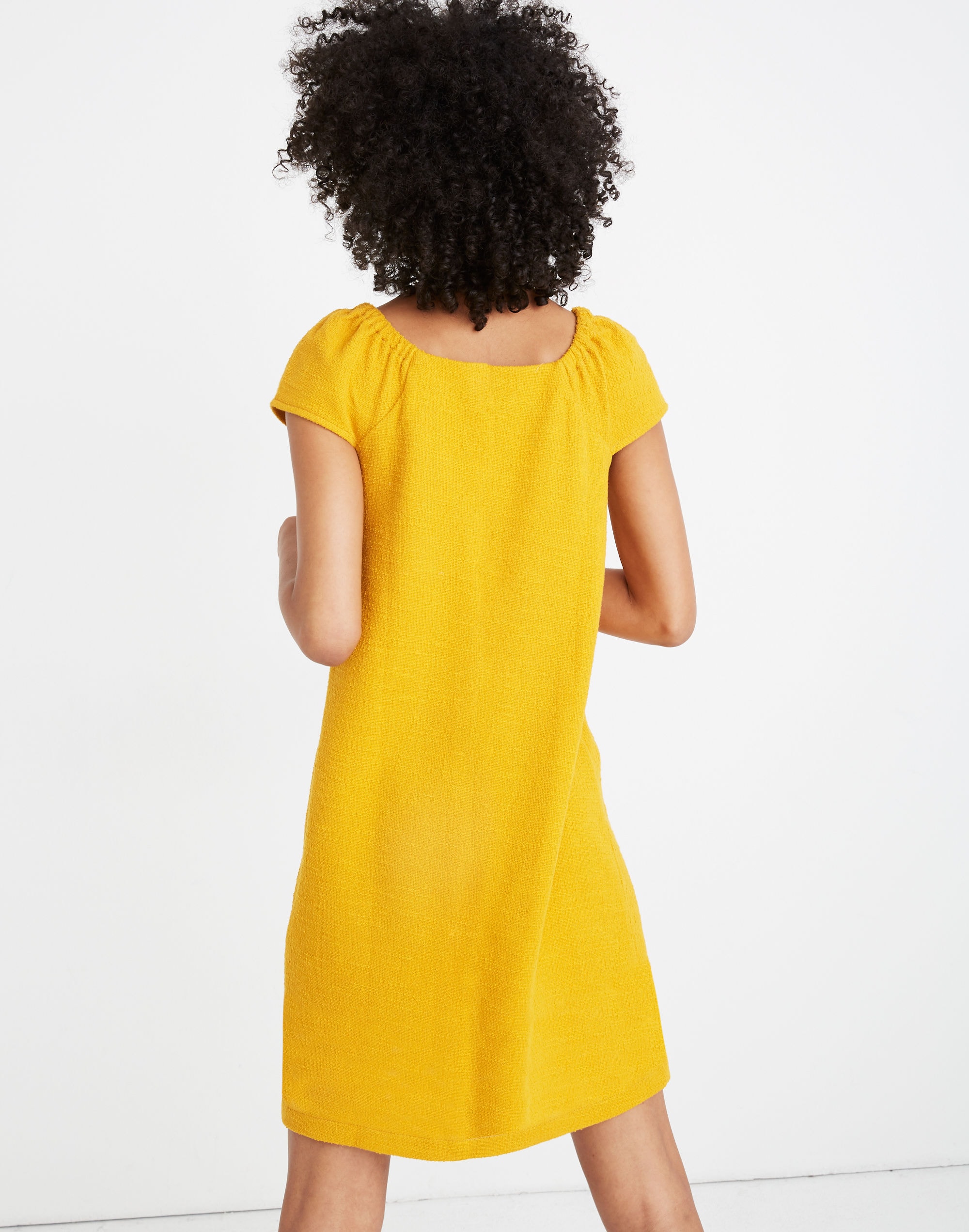 Texture &amp; Thread Cap-Sleeve Dress