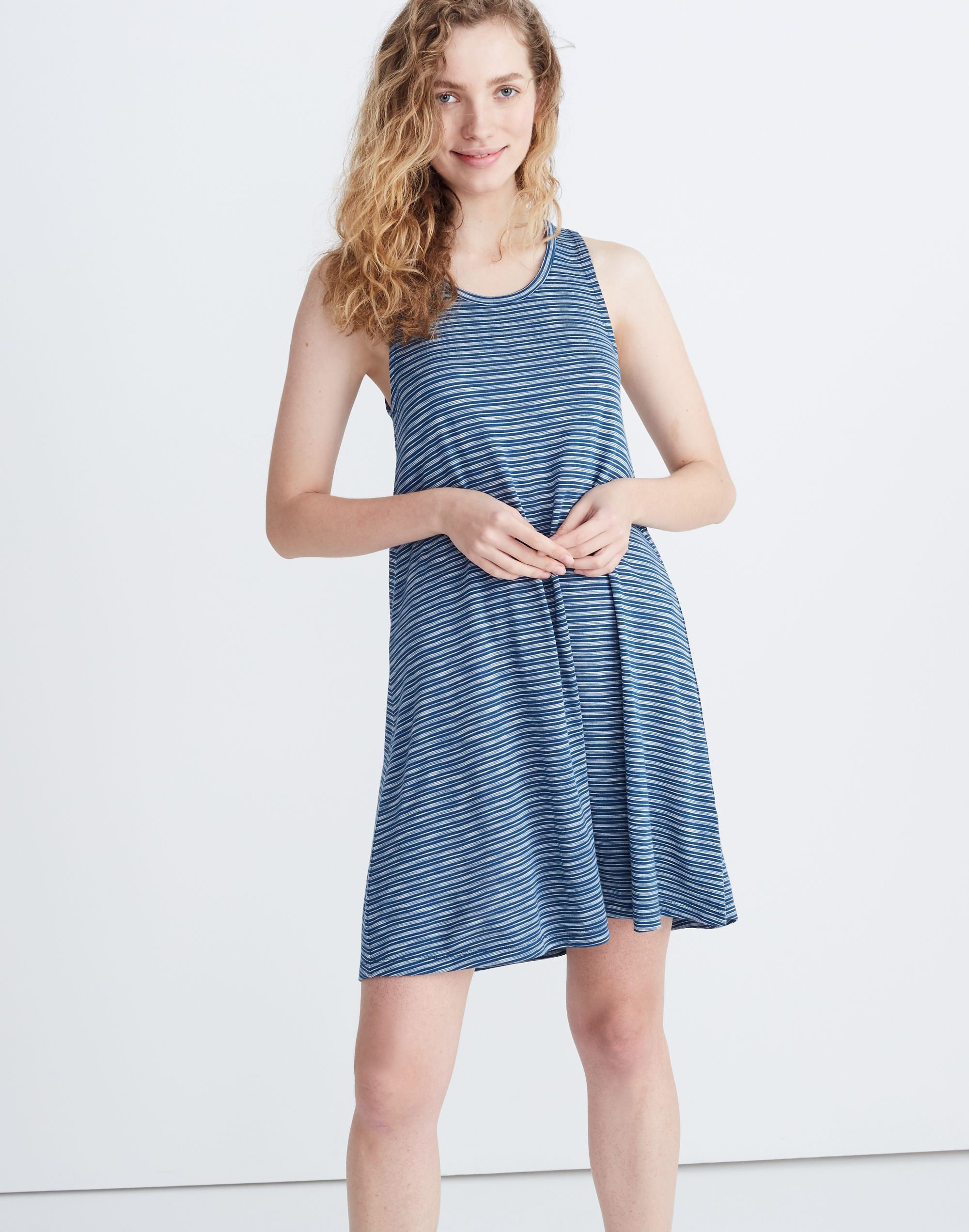 Highpoint Tank Dress in Fairbury Stripe