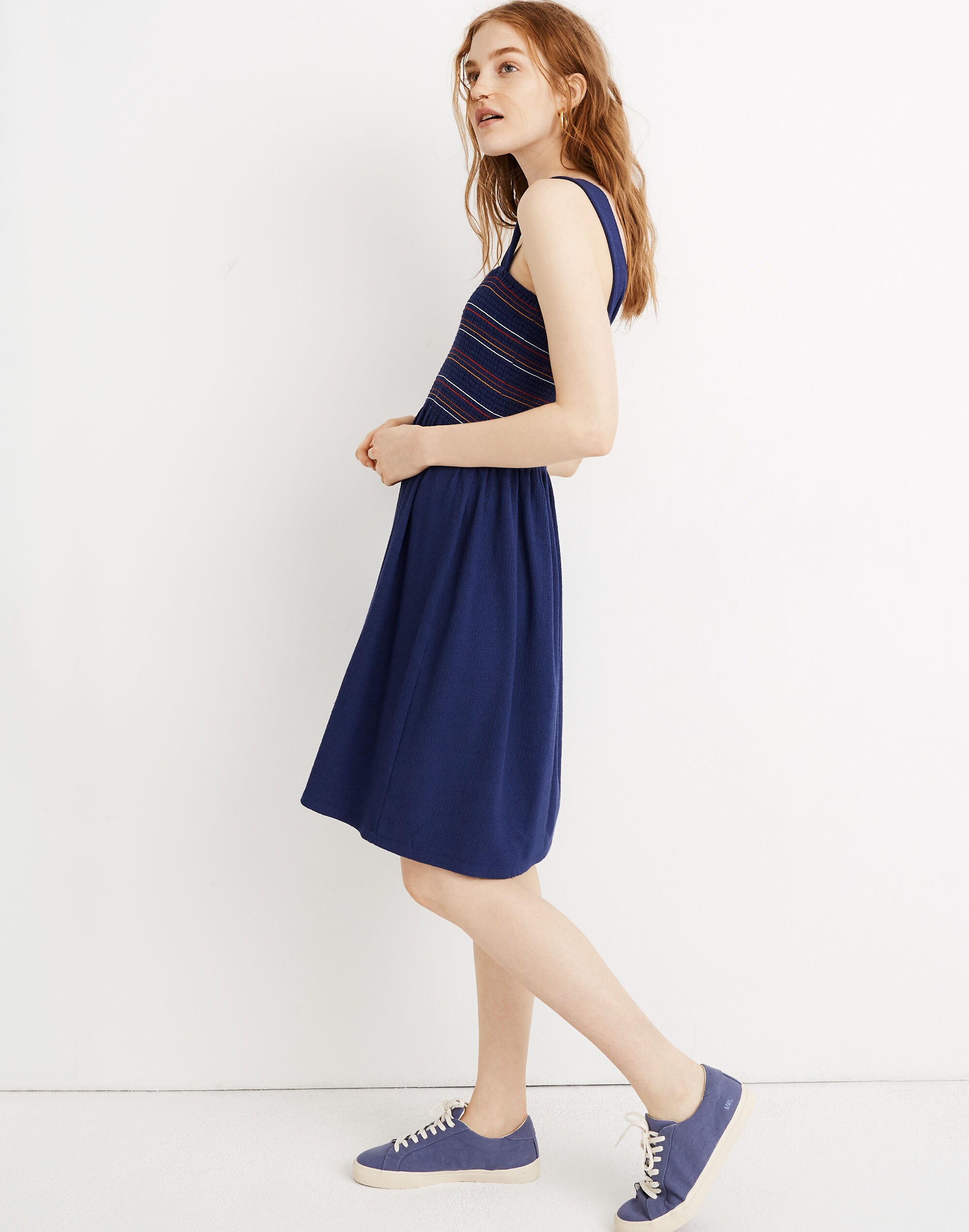 Texture &amp; Thread Smocked Tank Dress