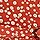 DAISY PRINT AFTERGLOW RED