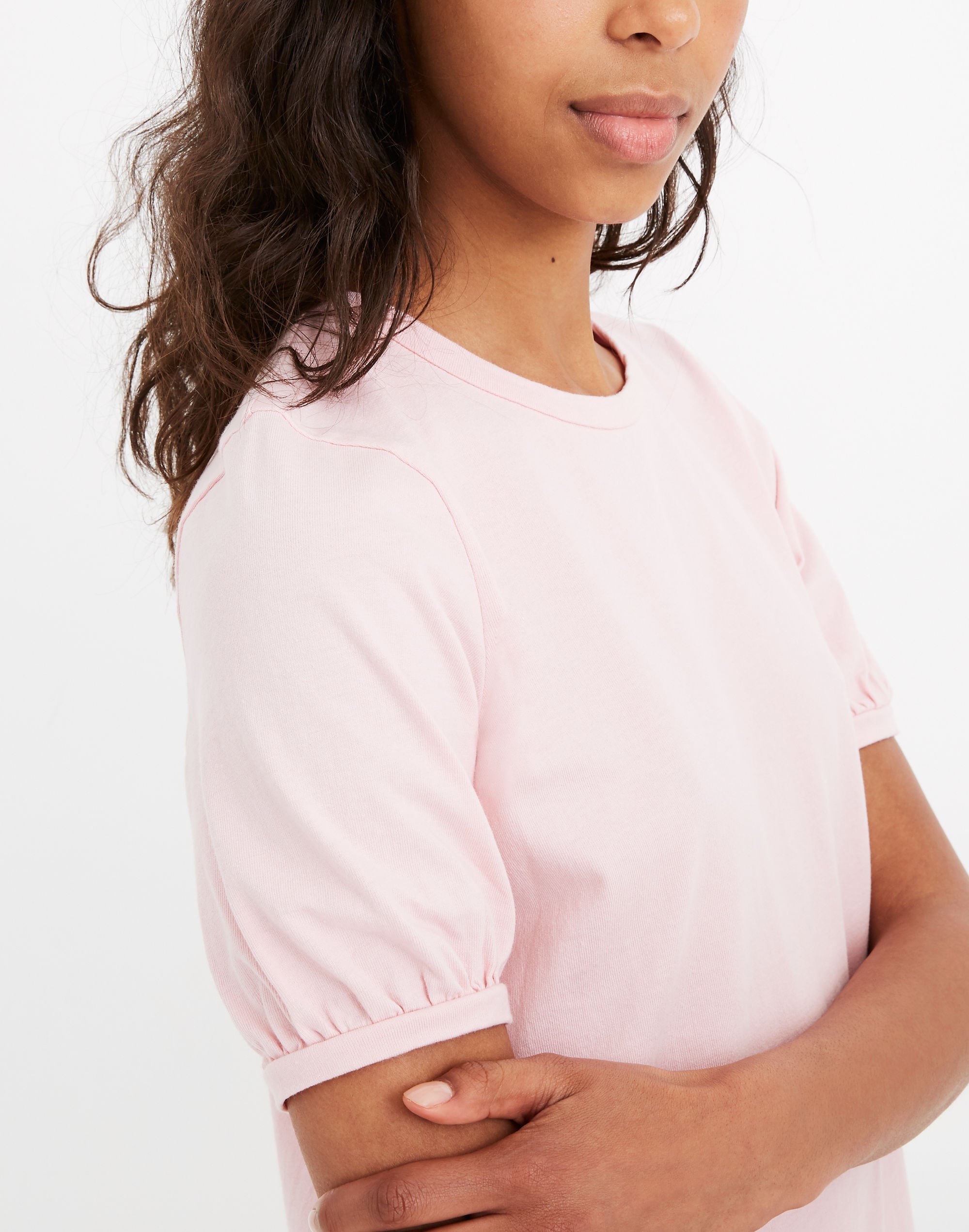 Puff-Sleeve Tee Dress