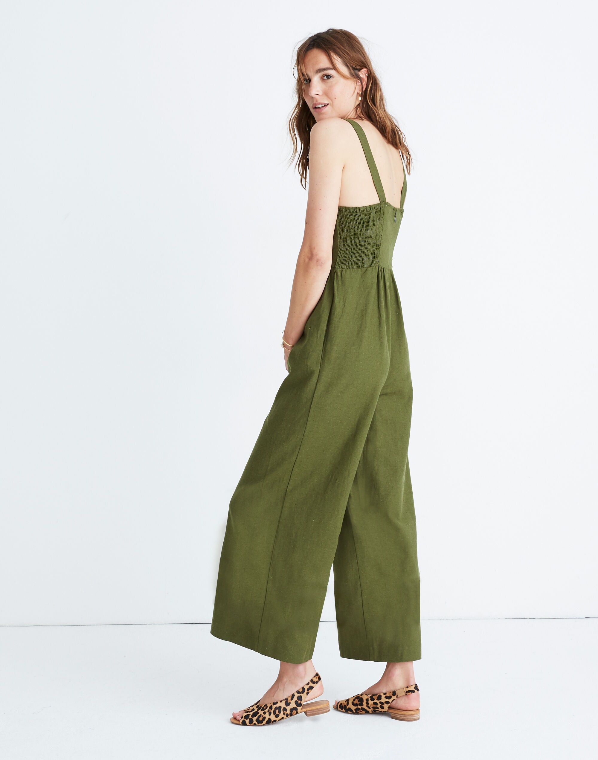 Button-Down Jumpsuit