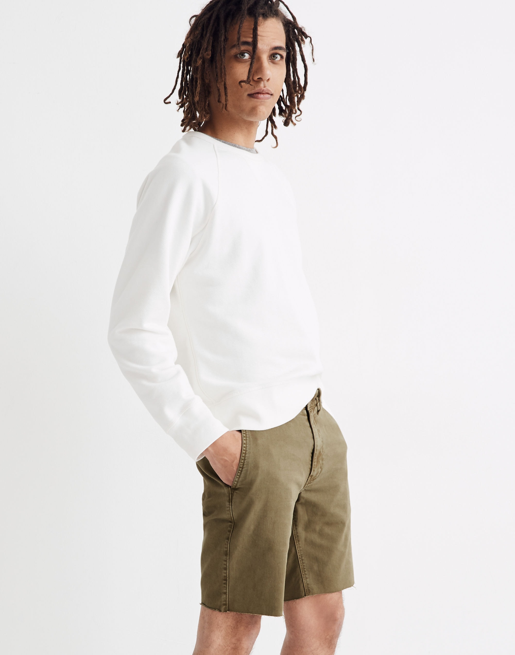9" Chino Shorts: Raw-Hemmed Edition