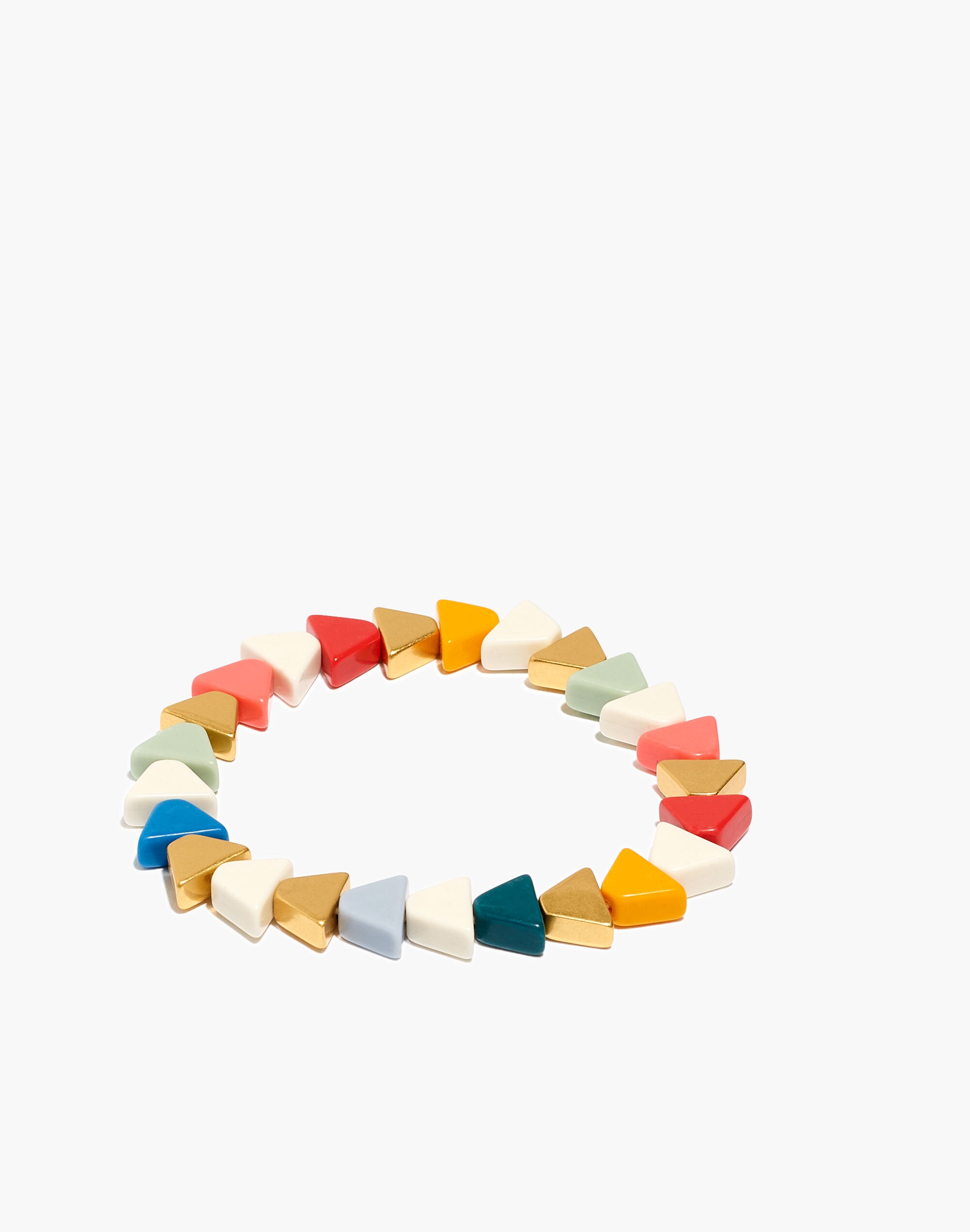 Triangle Bead Stretch Bracelet