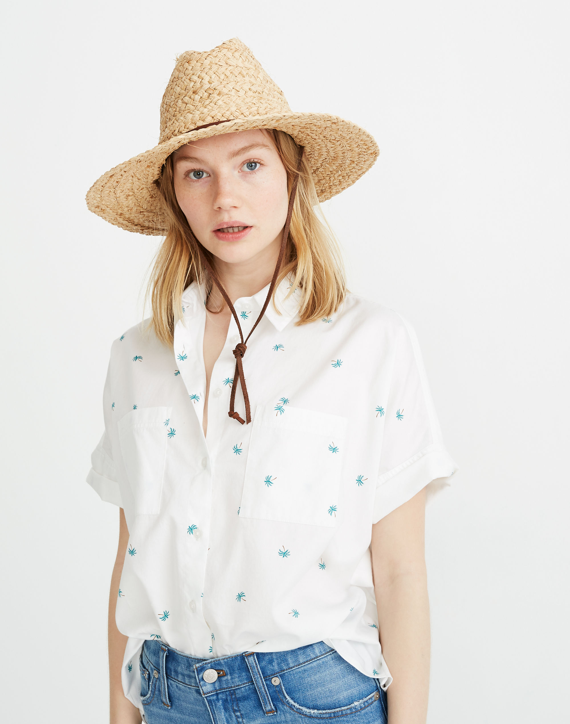 Madewell x Biltmore&reg; Raffia Lifeguard Hat