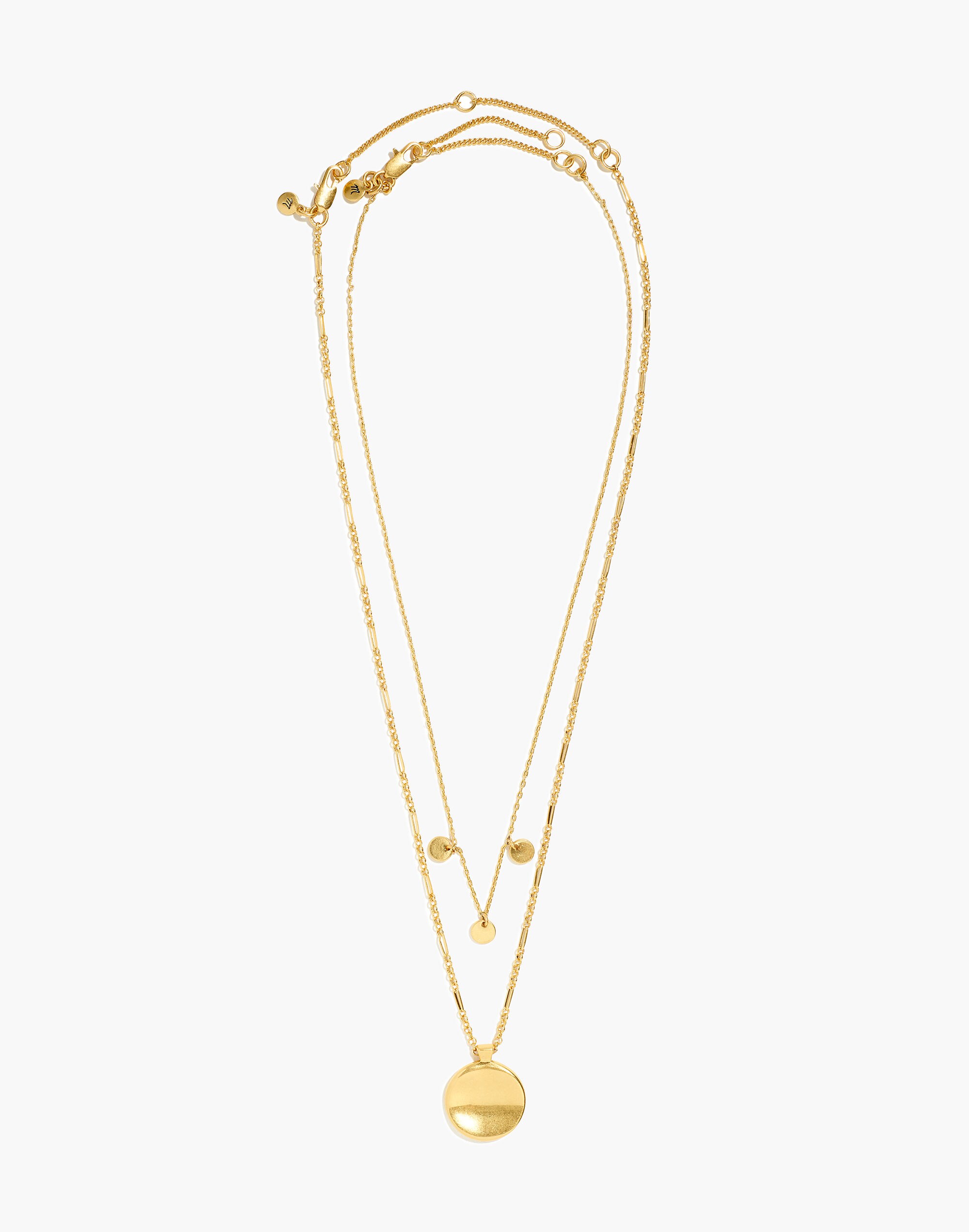 Nostalgia Coin Necklace Set