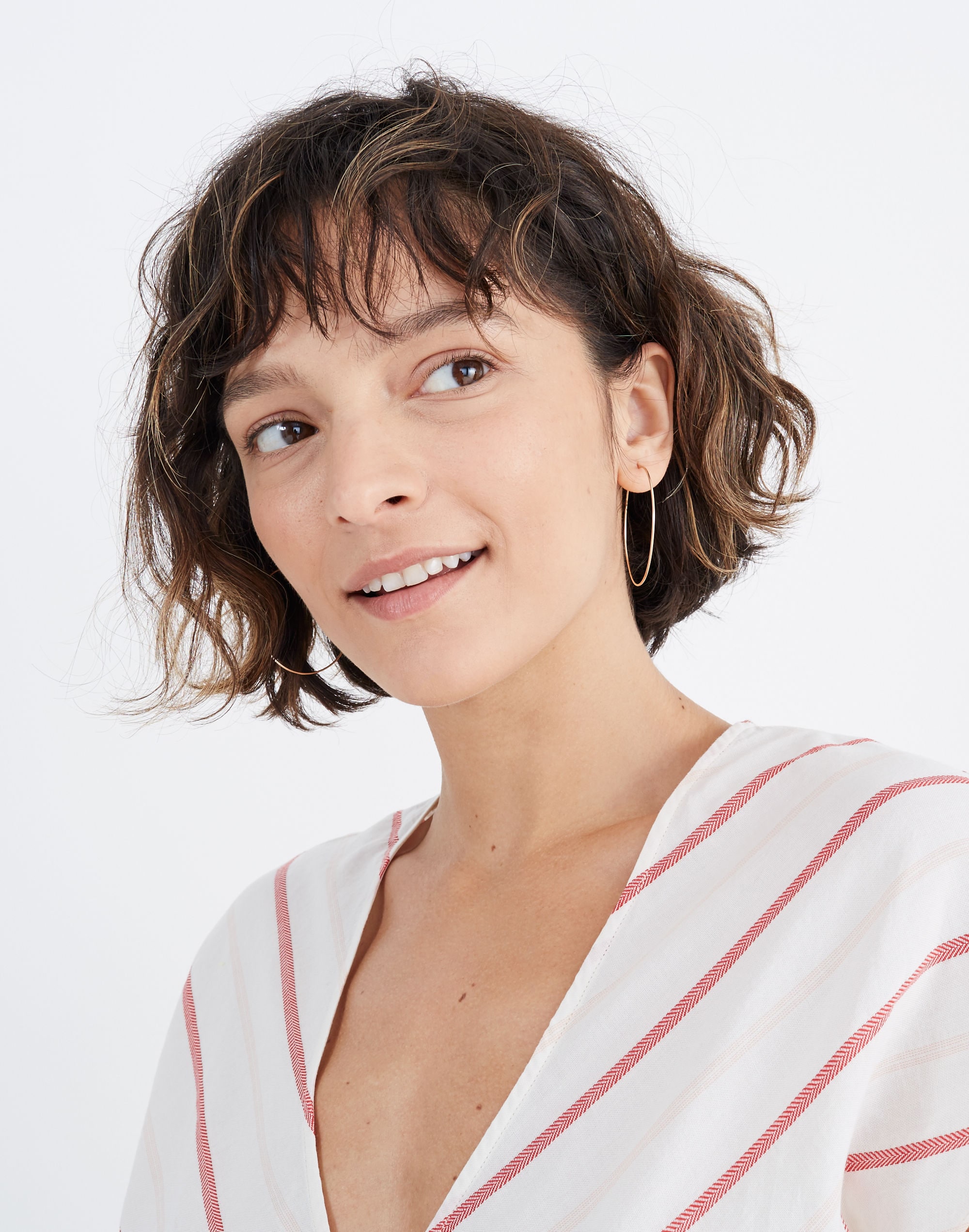 Delicate Collection Demi-Fine 14k Gold-Filled Large Hoop Earrings