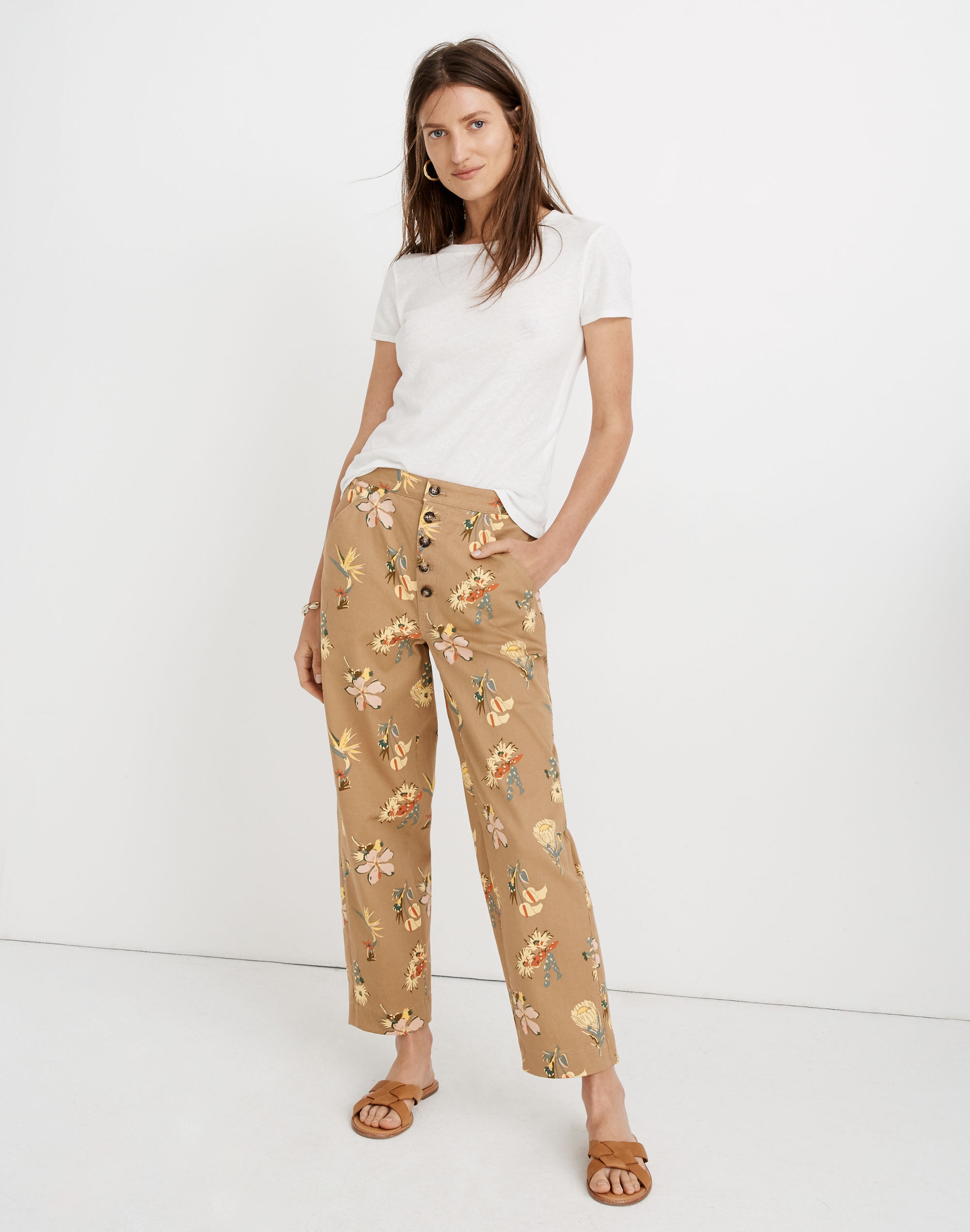 greenwich relaxed pants in hawaiian hideaway